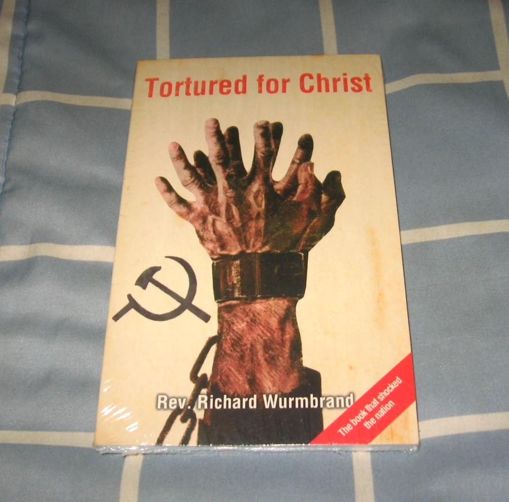 BRAND NEW IN SHRINKWRAP Rare PB Book TORTURED FOR CHRIST Rev. Richard Wurmbrand