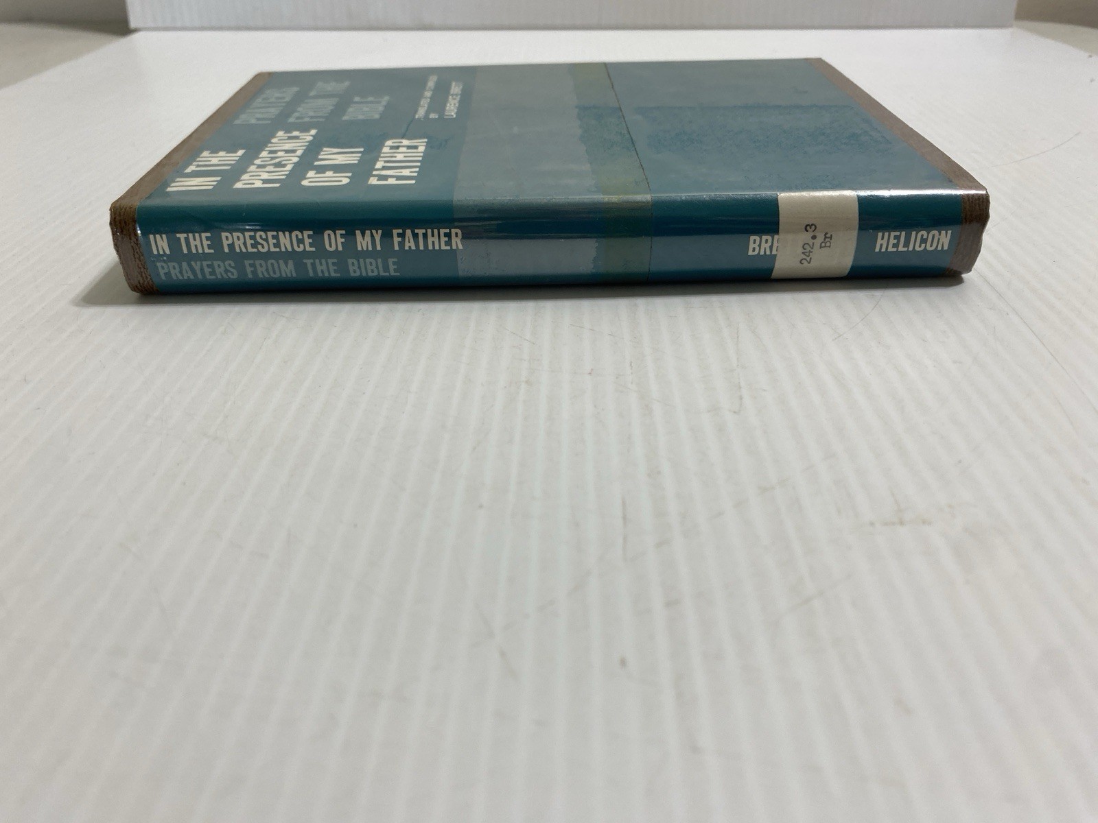 VTG 1968 LAURENCE BRETT IN THE PRESENCE OF MY FATHER HC BOOK
