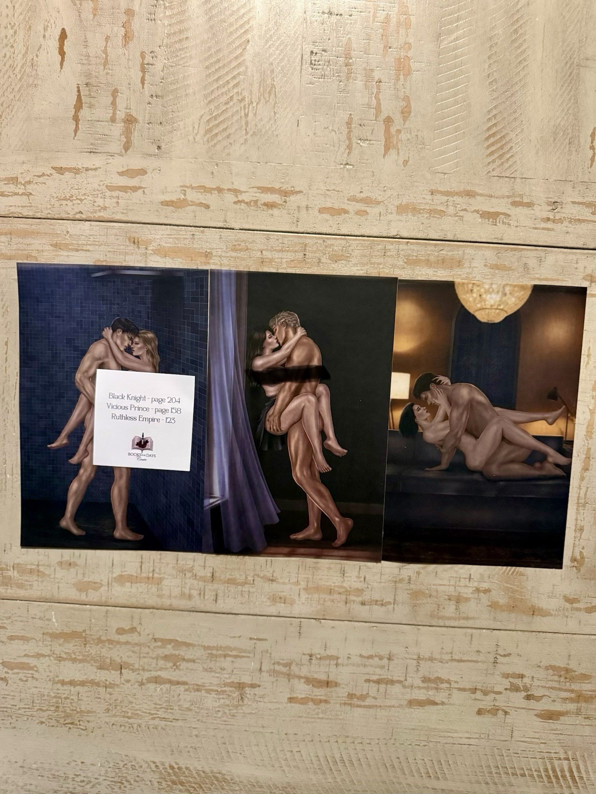 NEW Royal Elite Series by Rina Kent 3 BFDC Exclusive Page Overlay Set