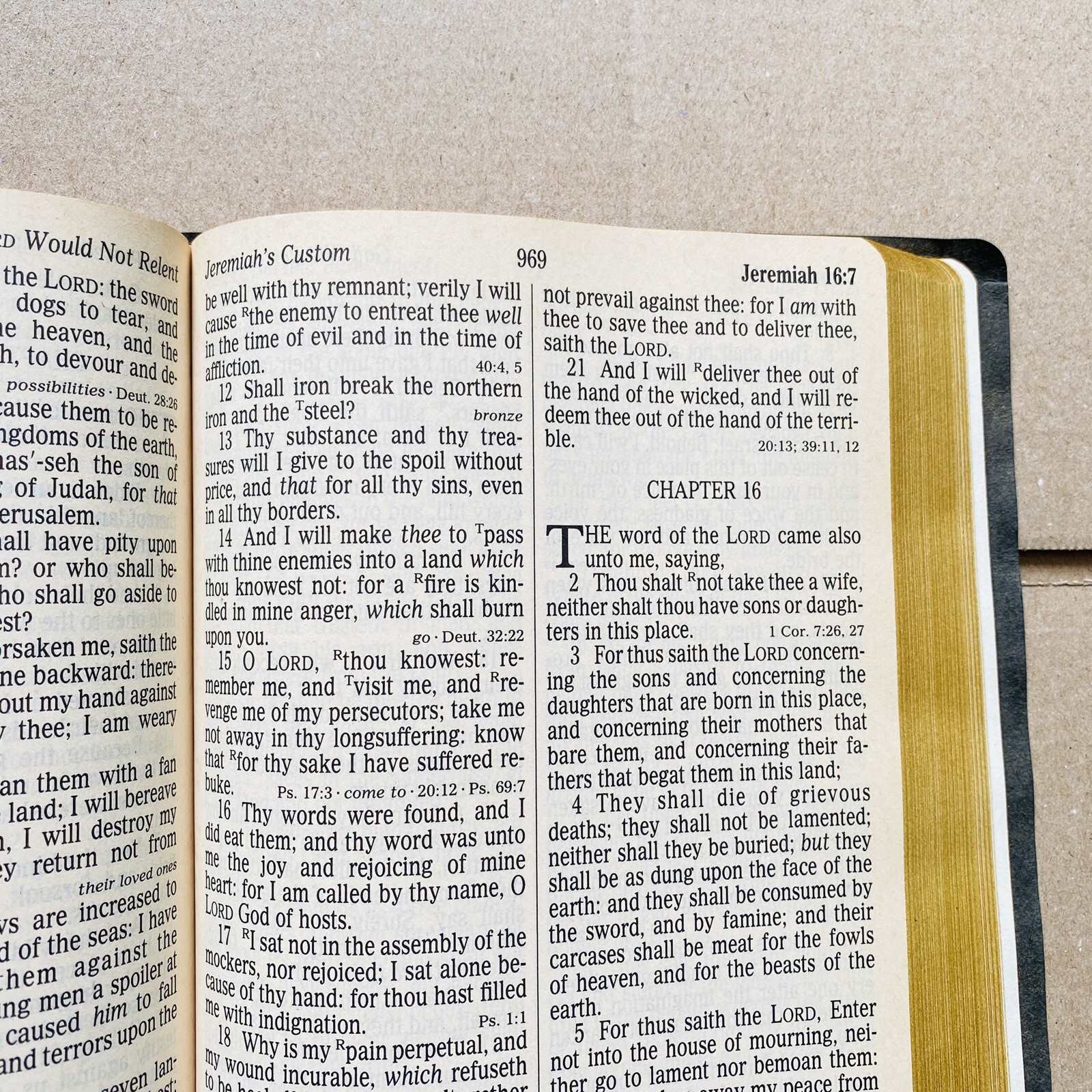 🔥1990, Nelson Regency Holy Bible King James Version Giant Print Red Letter