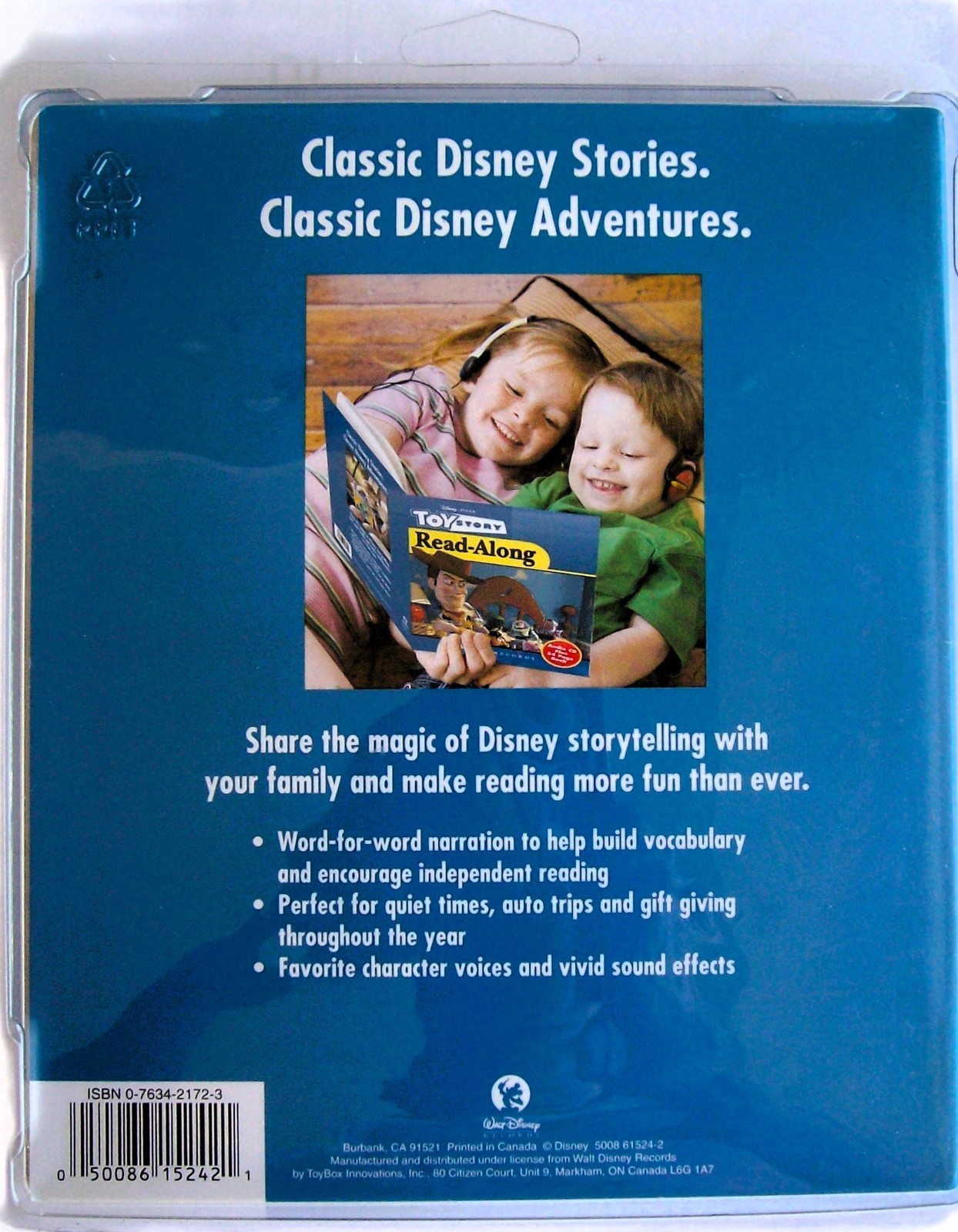 Disney/Pixar Finding Nemo: Read-along by ToyBox Innovations (2006, Book + CD)
