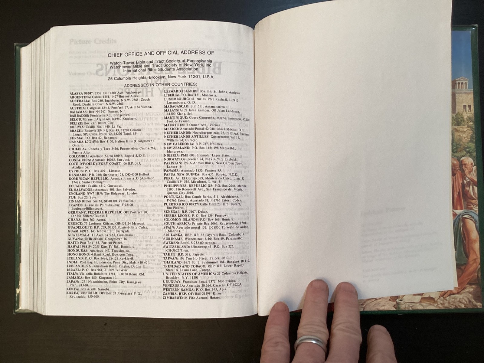 INSIGHT ON THE SCRIPTURES VOLUMES 1 &2 WATCHTOWER BIBLE & TRACT, HARDCOVER 1988