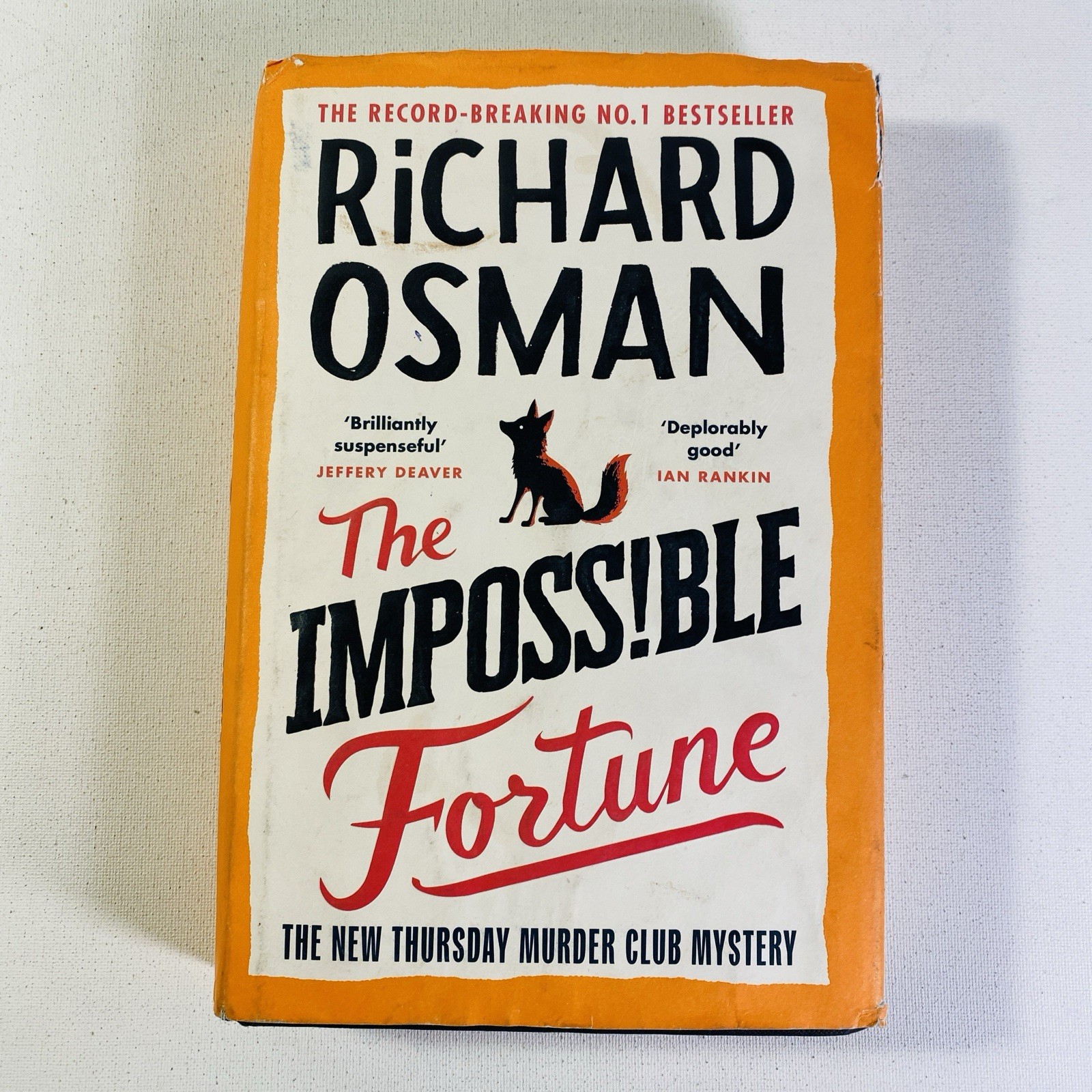 The Impossible Fortune by Richard Osman 2019 Hardcover