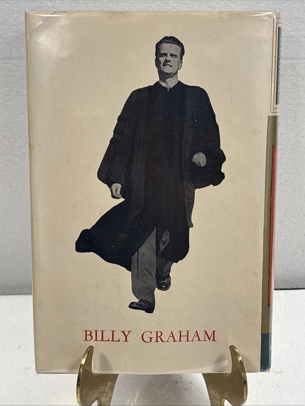 Peace with God by Billy Graham, 1953, 1st Edition, Signed