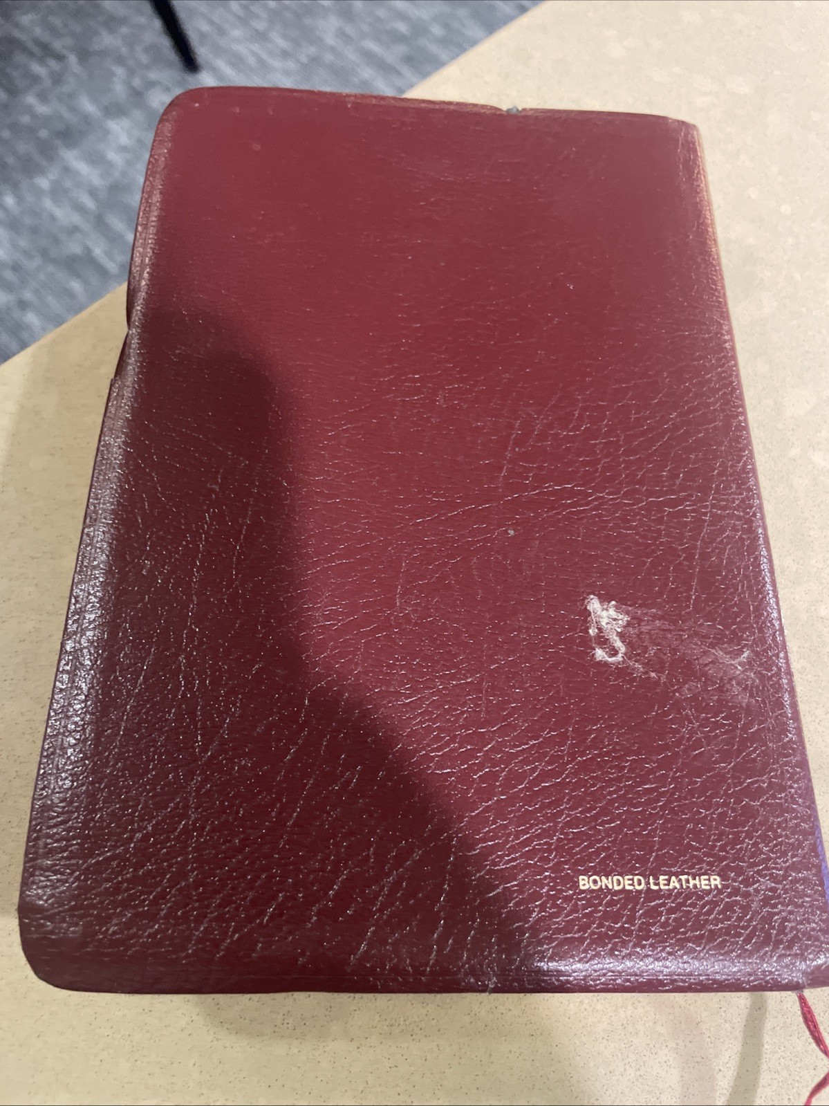 Holy Bible NKJV Giant Print Concordance Red Letter 1992 Thomas Nelson Leather