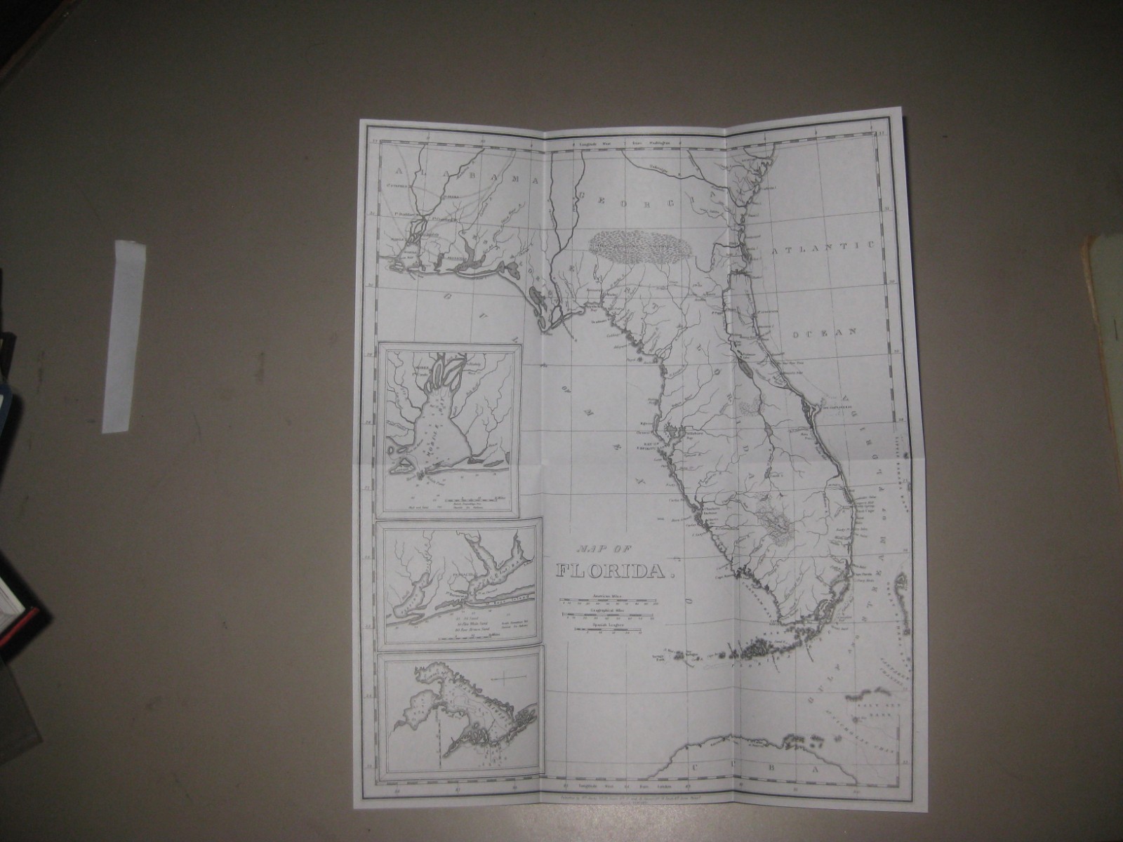 Memoir on the Geography, and Natural and Civil History of Florida -William Darby