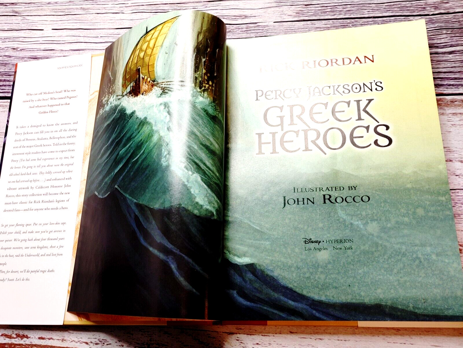 Percy Jackson’s Greek Heroes by Rick Riordan 2015 Hardcover 1st Ed/Exclusive.