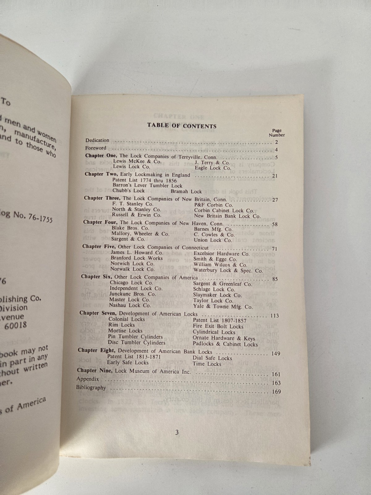Early Locks and Lockmakers of America By Thomas F. Hennessy Revised 2nd Edition