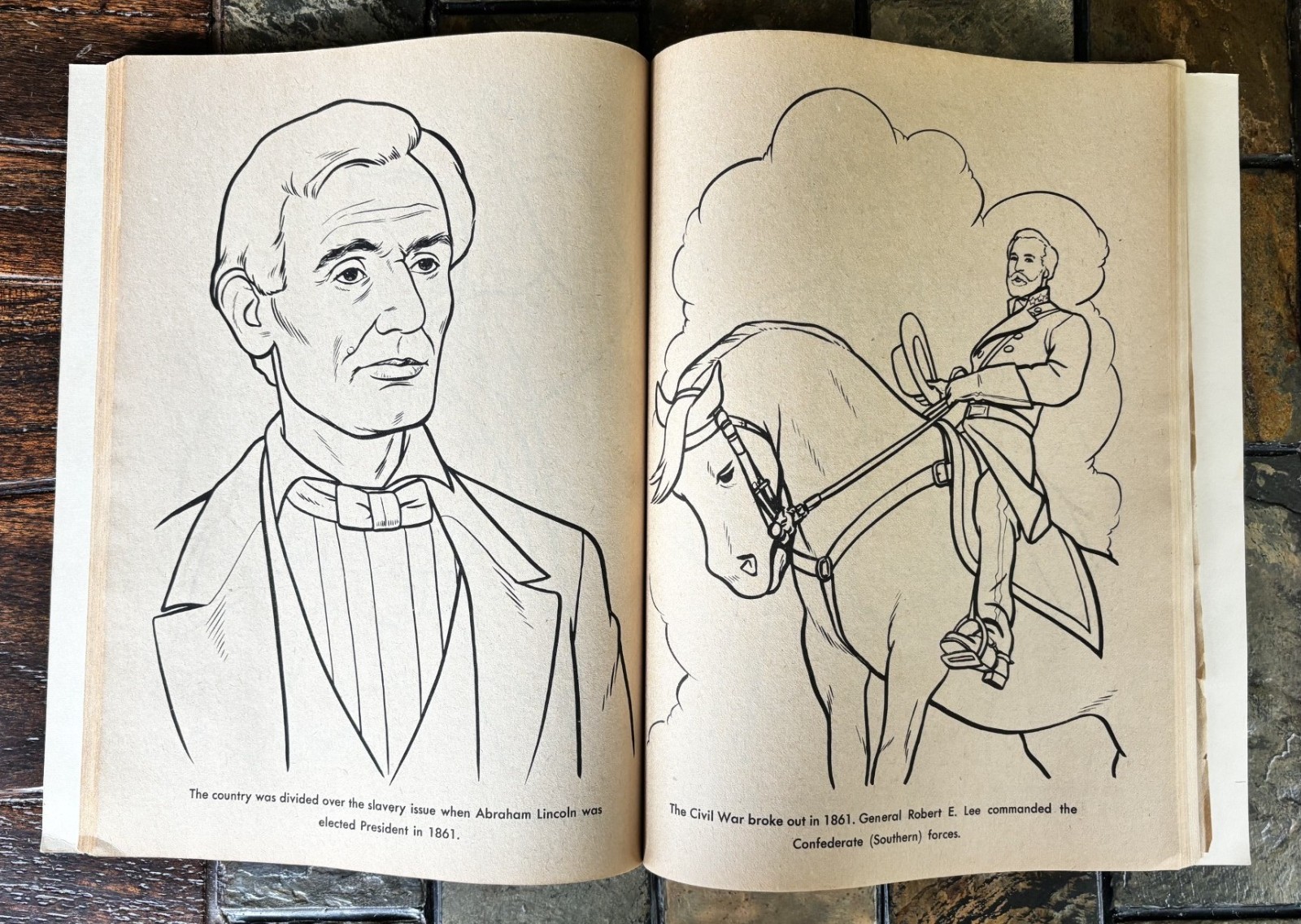 Vintage 1970’S BICENTENNIAL 1776 – 1976 AMERICAN HISTORY COLORING BOOK unused