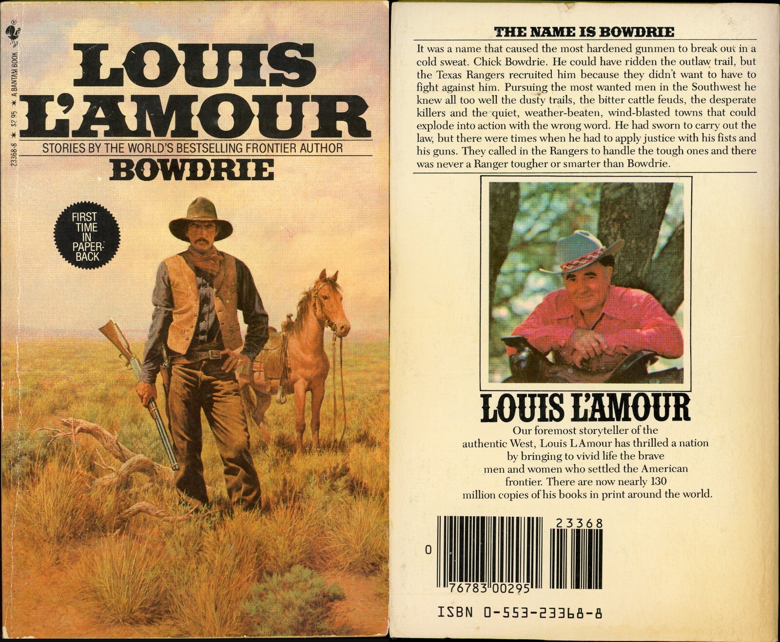 Chick Bowdrie Western Adventure Lot of 2 Paperback by Louis Lamour