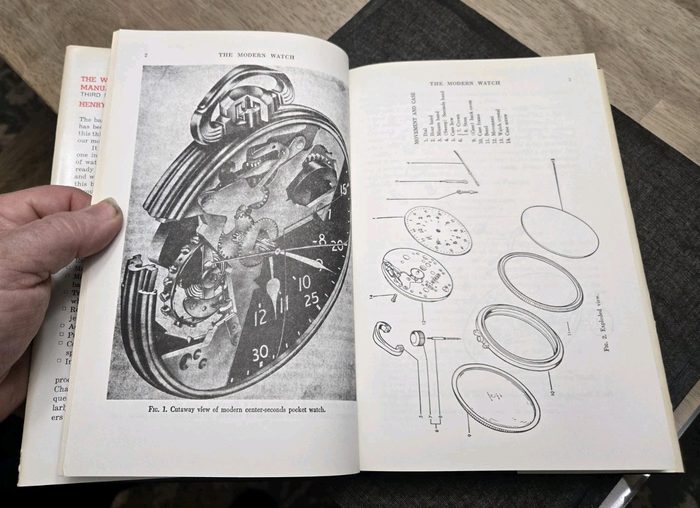 THE WATCH REPAIRER’S MANUAL BY HENRY FRIED 1974 THIRD EDITION HC/DJ VERY NICE!