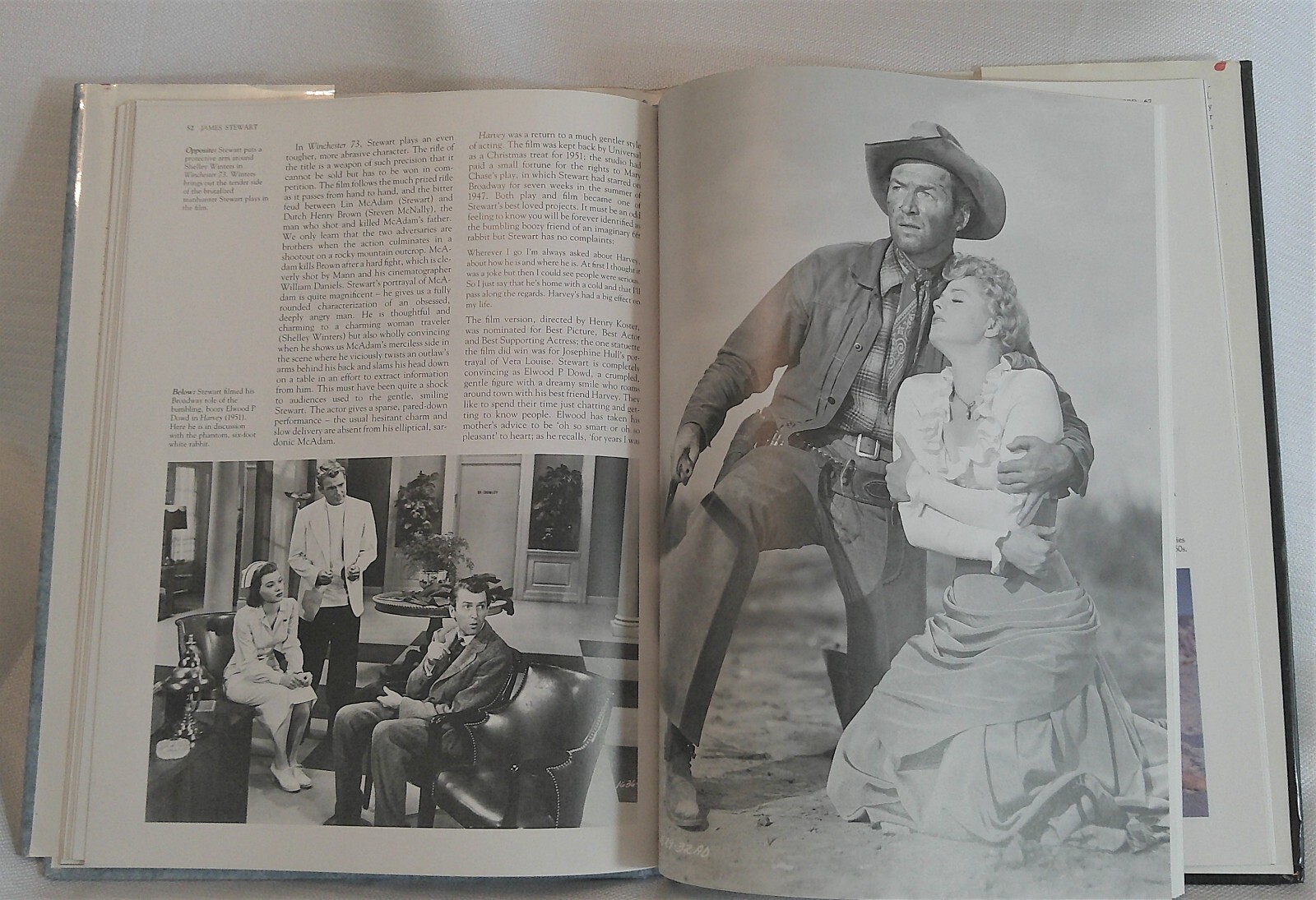 James Stewart Book by Helene McGowan 80 pages Hardcover Life Cinematography 1992