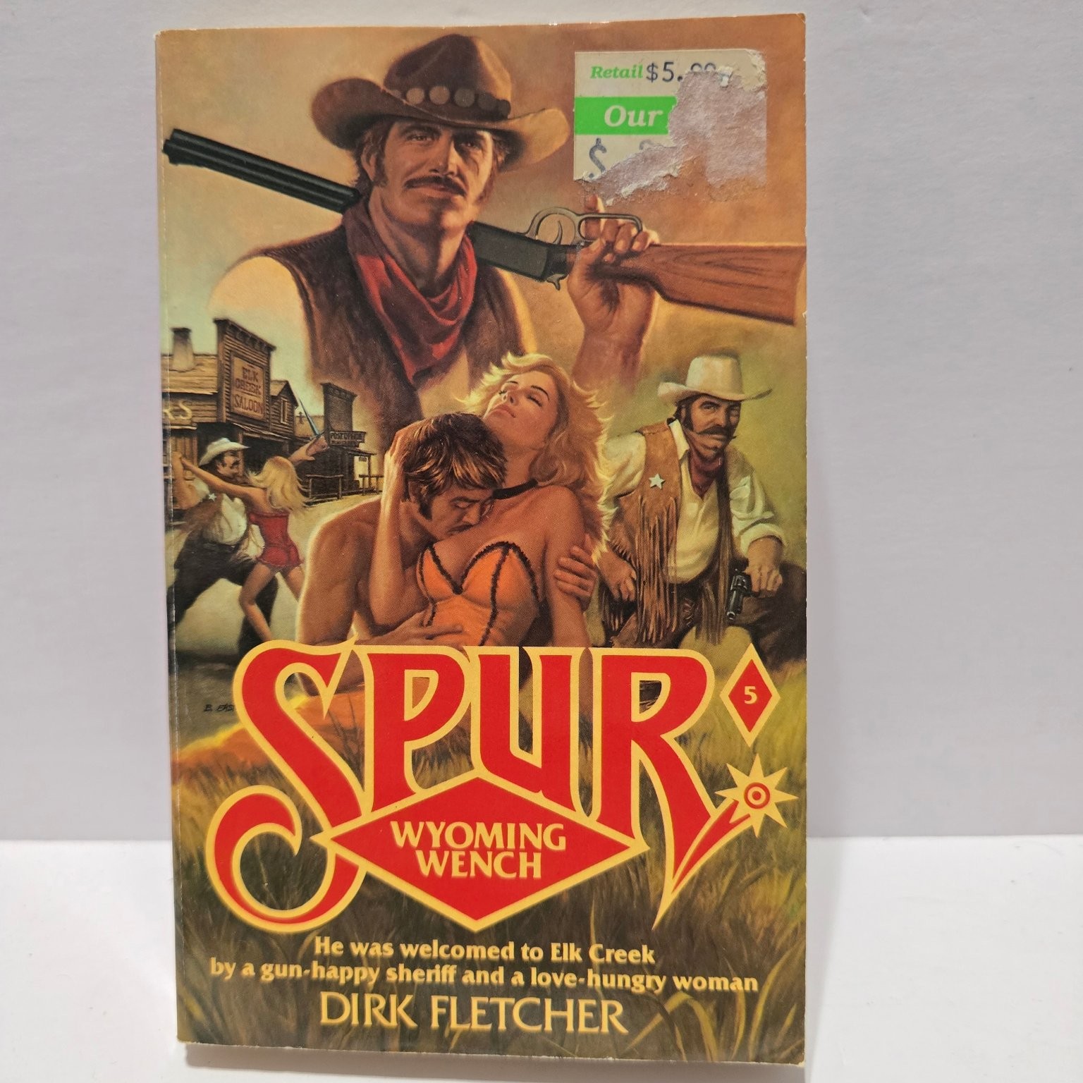 SPUR Wyoming Wench Dirk Fletcher 2003 Western Adventure Dorchester