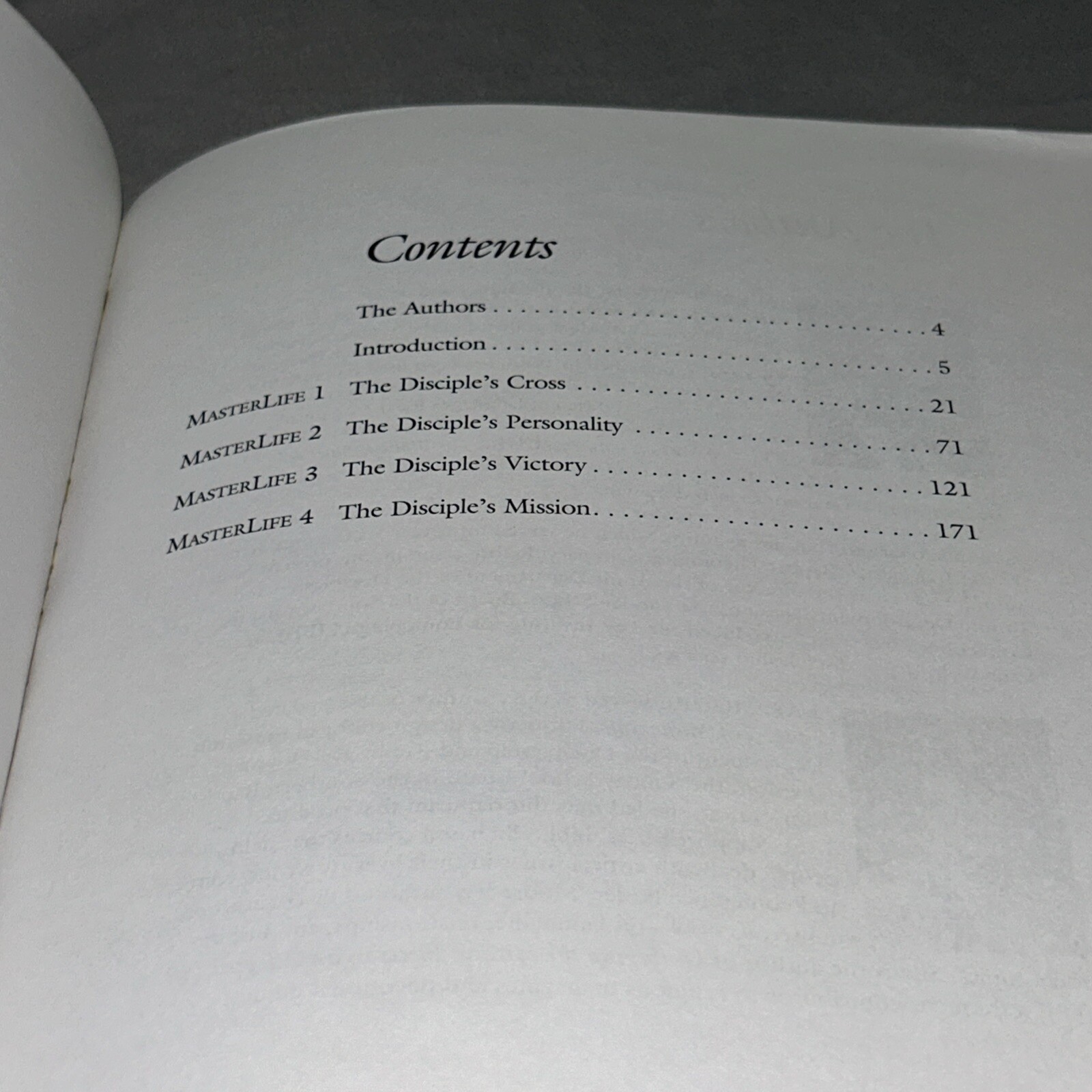 MasterLife – Leader Guide: A Biblical Process for Growing Disciples by Willis