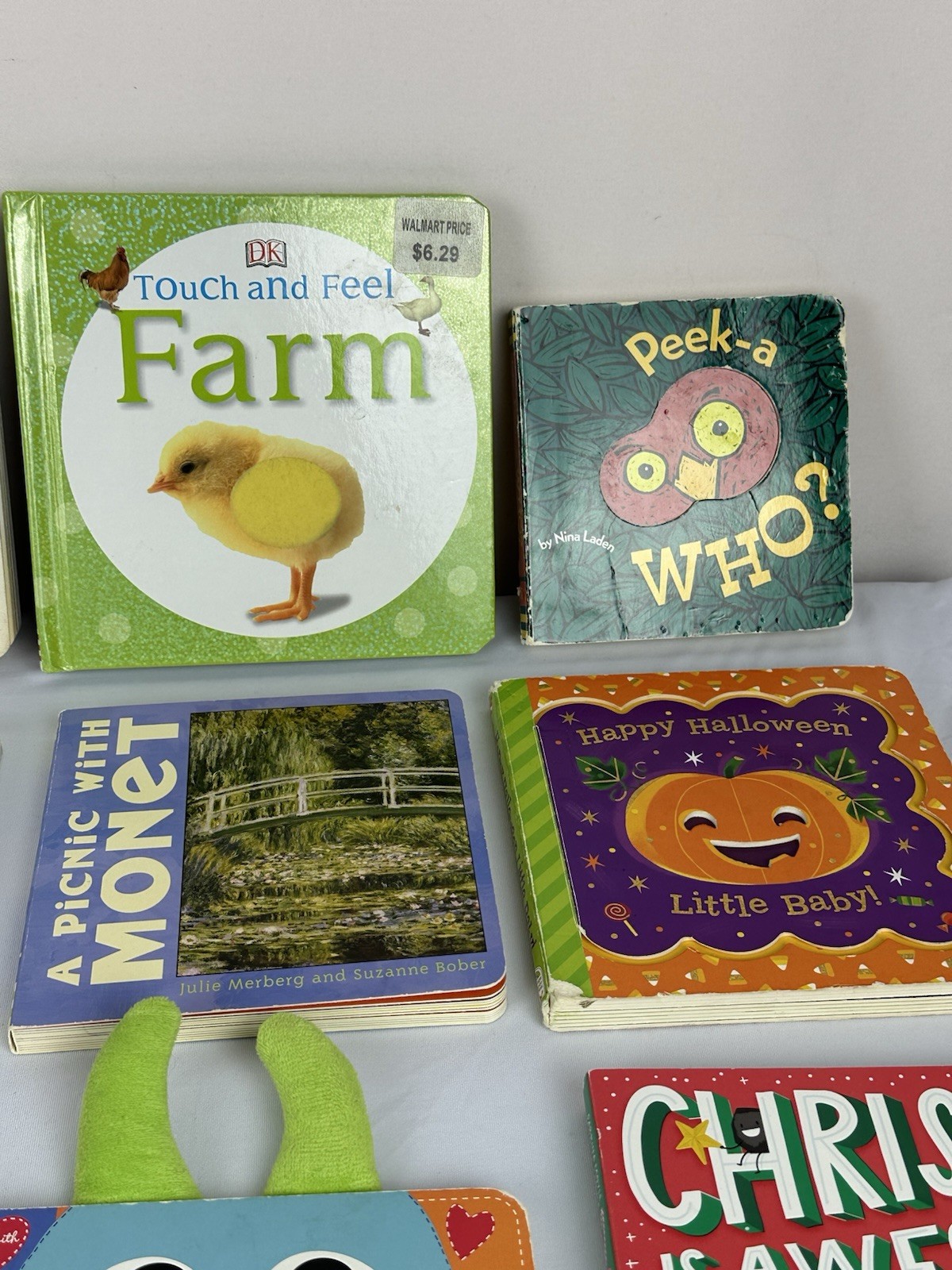 Lot of 12 Board Books for Children Kids Toddler Babies Preschool Homeschool