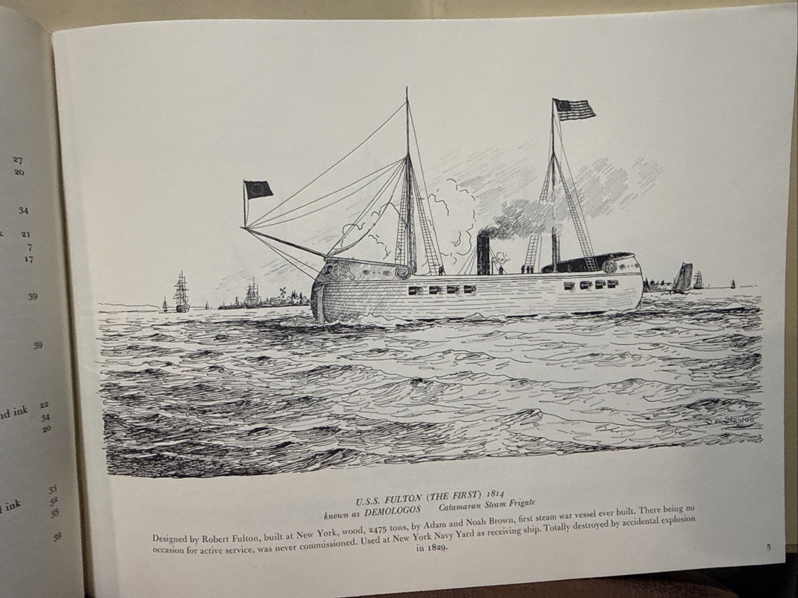 Nineteenth-Century United States Naval Steam Vessels – Drawings By Samuel Ward