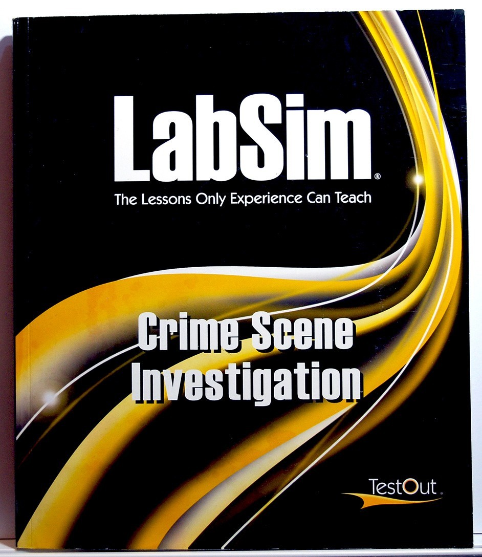 LabSim Crime Scene Investigation with CD – Brand New – 2008