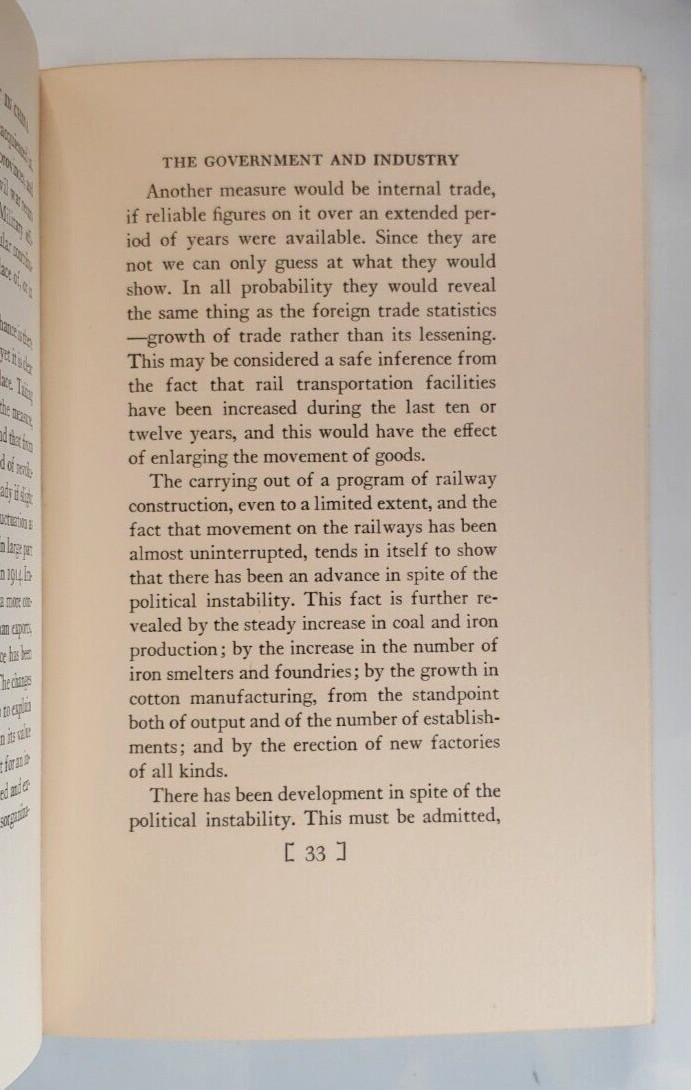 Problems of Industrial Development in China by Harold M. Vinacke, 1926