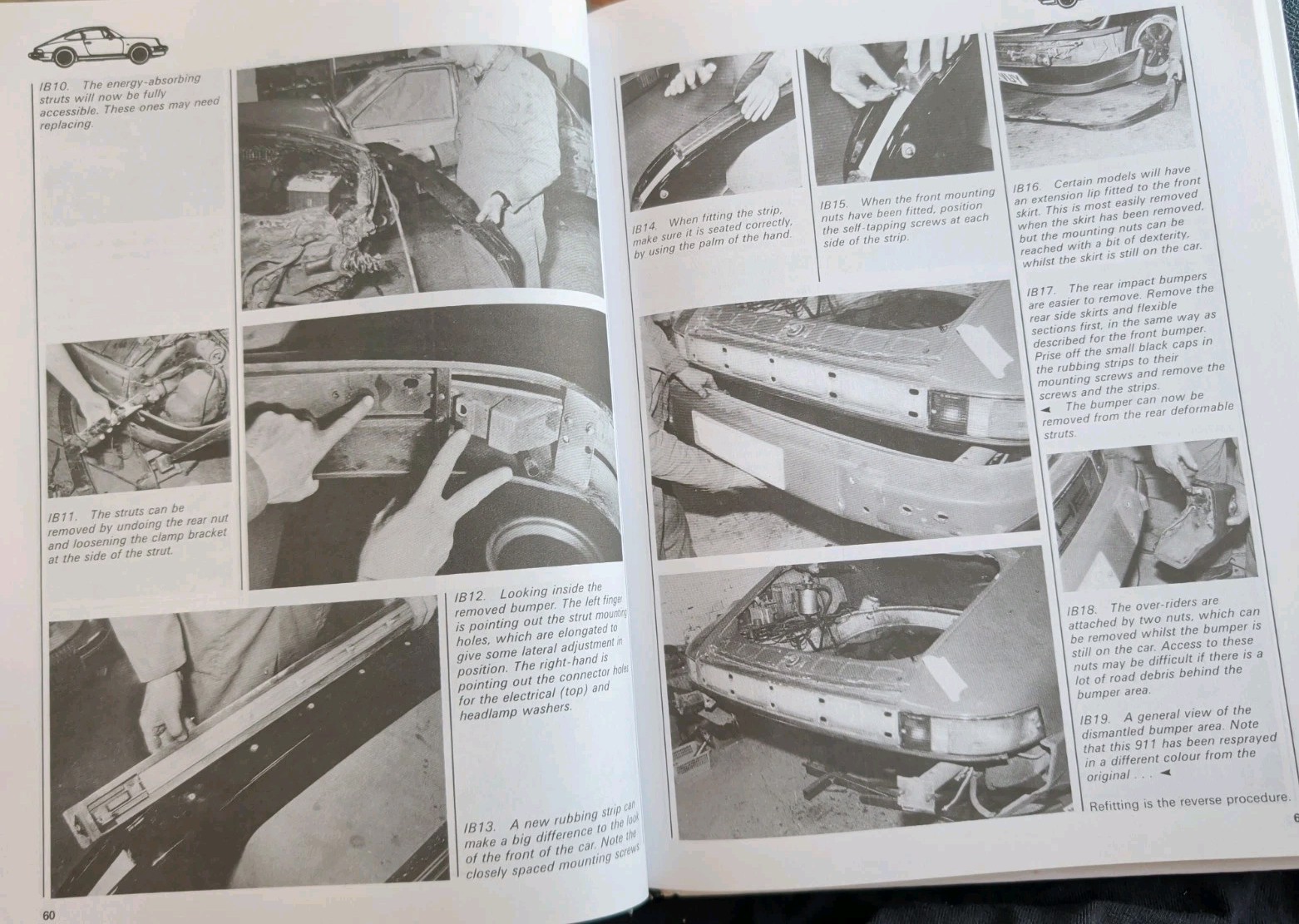Haynes Restoration Shop Manual Porsche 911 Hardcover, H612