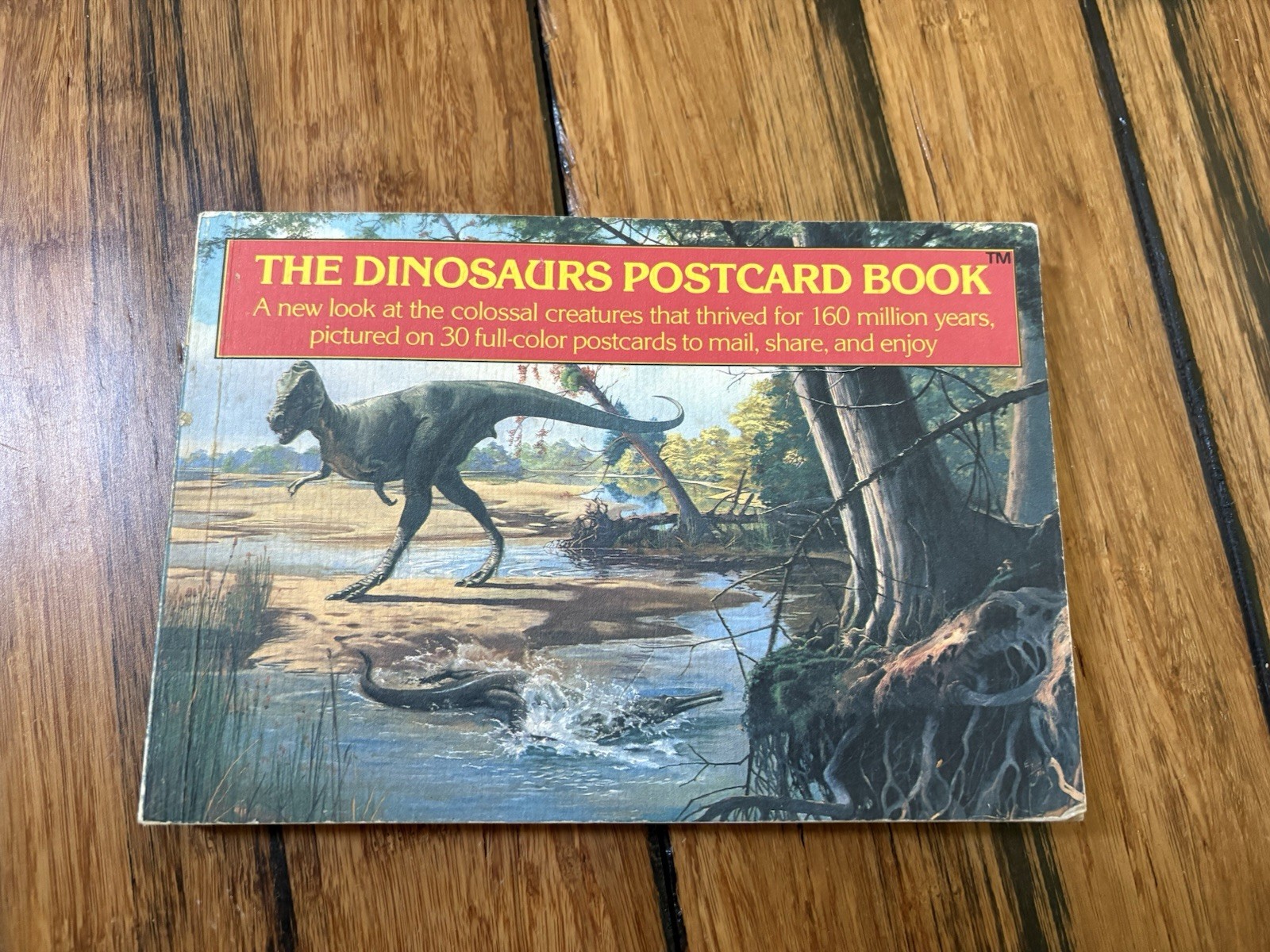 The Dinosaurs Postcard Book by Running Press. Complete With 30 Postcards. Rare!