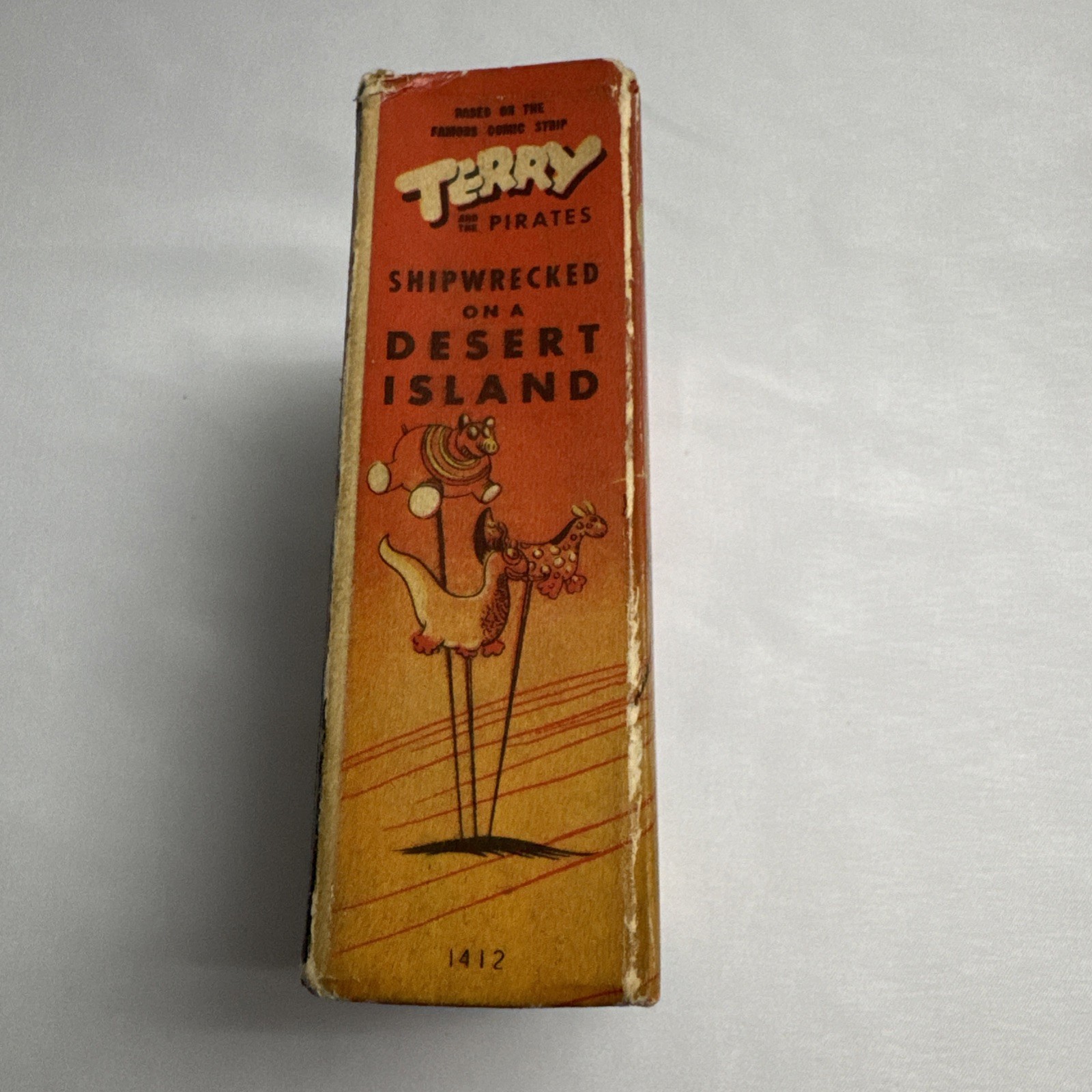 TERRY AND THE PIRATES: 5 vintage BIG LITTLE BOOKS Whitman Publishing