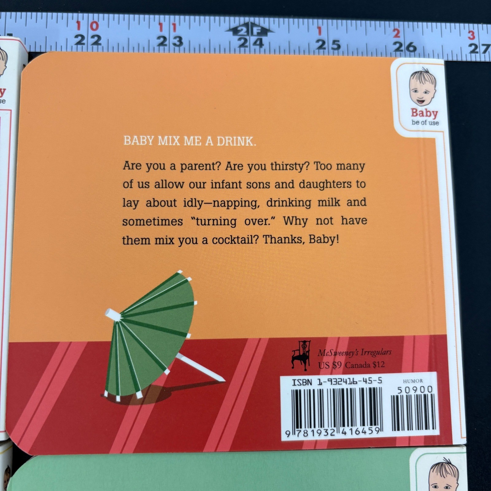 McSweeney’s Baby Be of Use Board Book Set Lisa Brown 6 Books Multicolor Humor