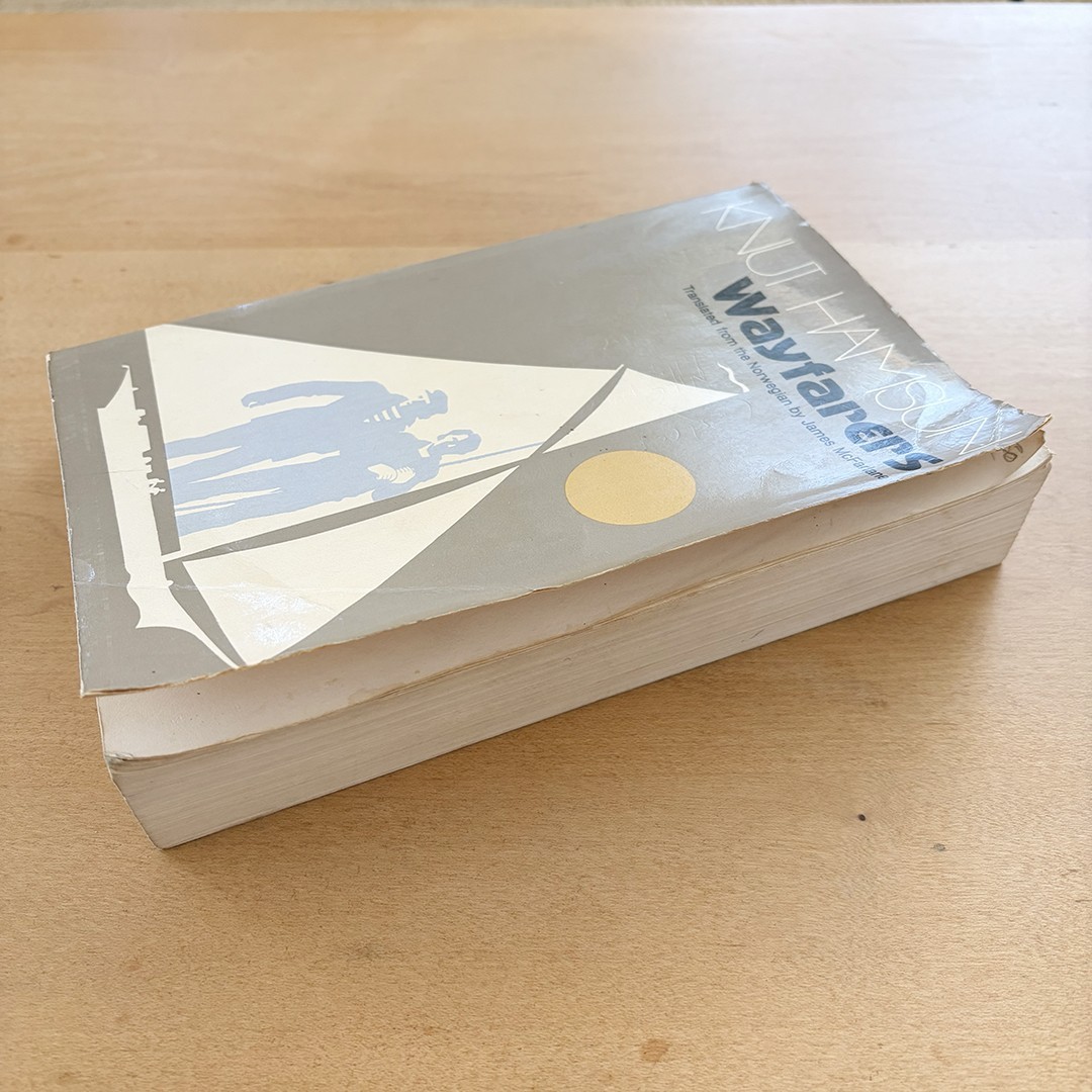 Knut Hamsun: Wayfarers, Farrar Straus Giroux, 2nd Edition PB, N648, US, 1981