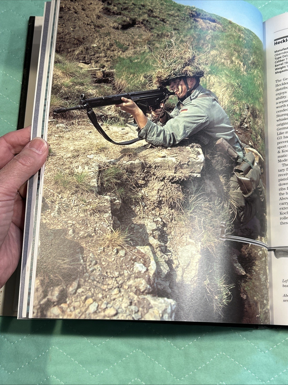 1994 Modern Small Arms by Ian V. Hogg Hardback Dust Jacket Book GUC