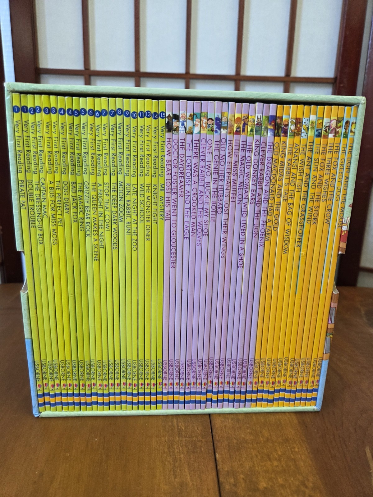 My First Reading Library Complete Box Set of 50 Books Usborne Kids Books 01252