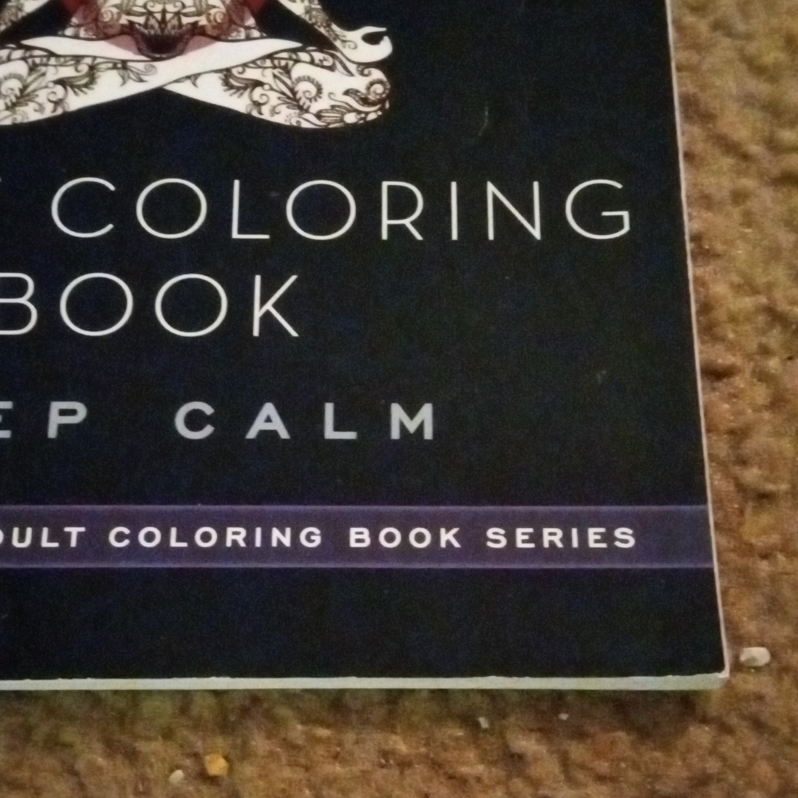 Skyhorse Publishing Peaceful Adult Coloring Keep Calm PB Adults Romanov