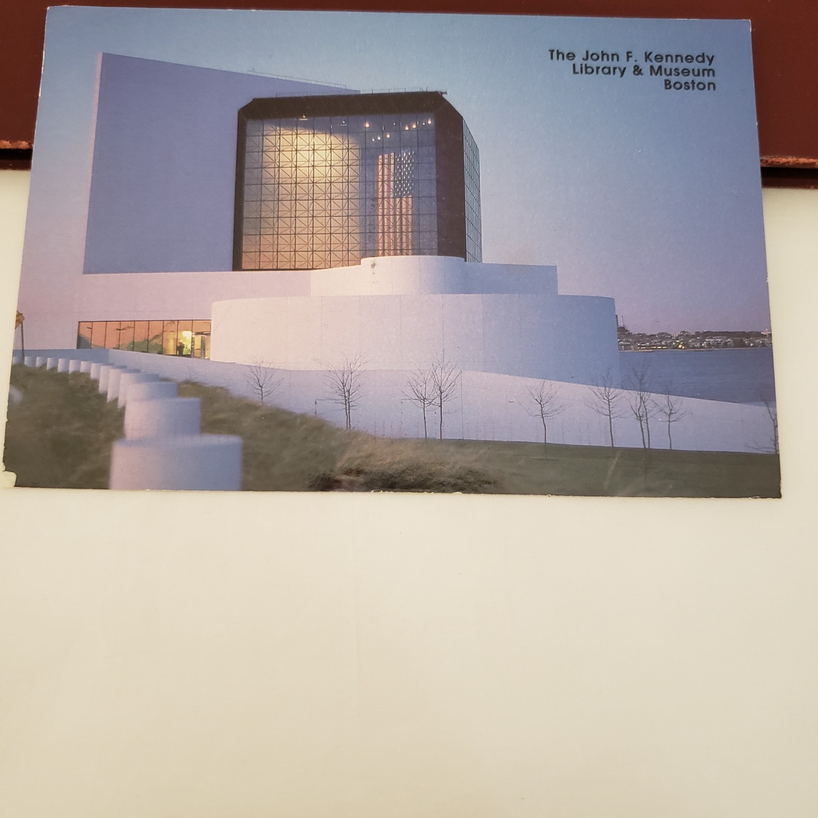 John F Kennedy Book Lot of 3 + Postcard JFK Library + Photo from Phila Inquirer