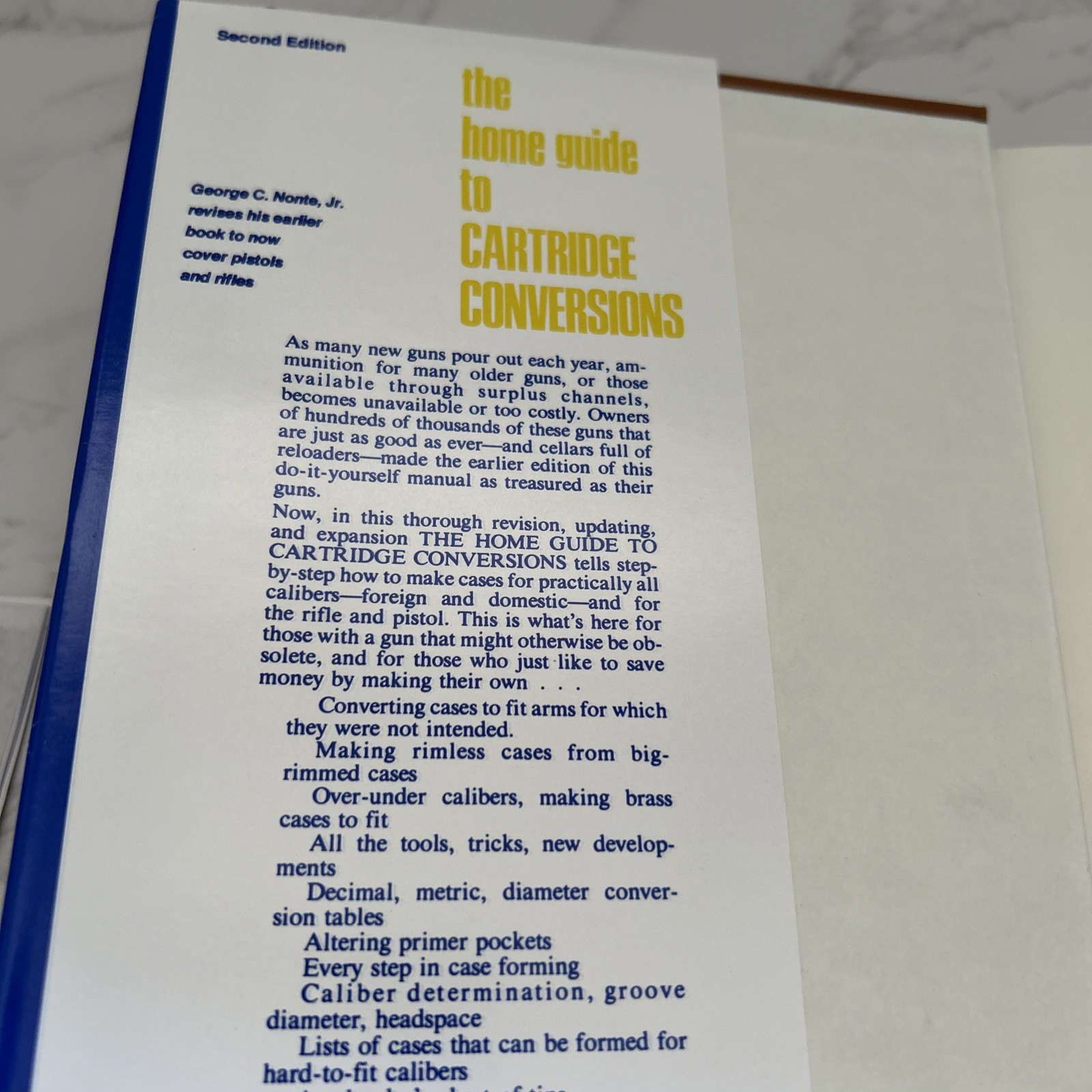 THE HOME GUIDE TO CARTRIDGE CONVERSIONS, 1967 SECOND EDITION, GEORGE C NONTE JR