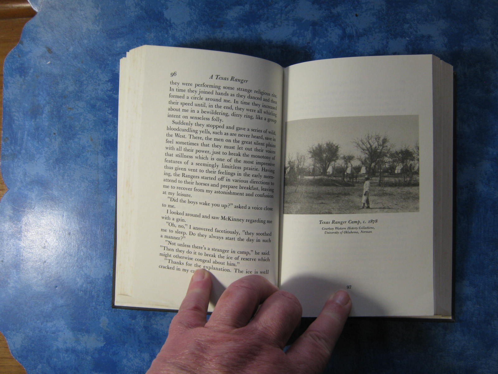A TEXAS RANGER The Lakeside Classics N.A. JENNINGS HC 1992 Illustrated VGC