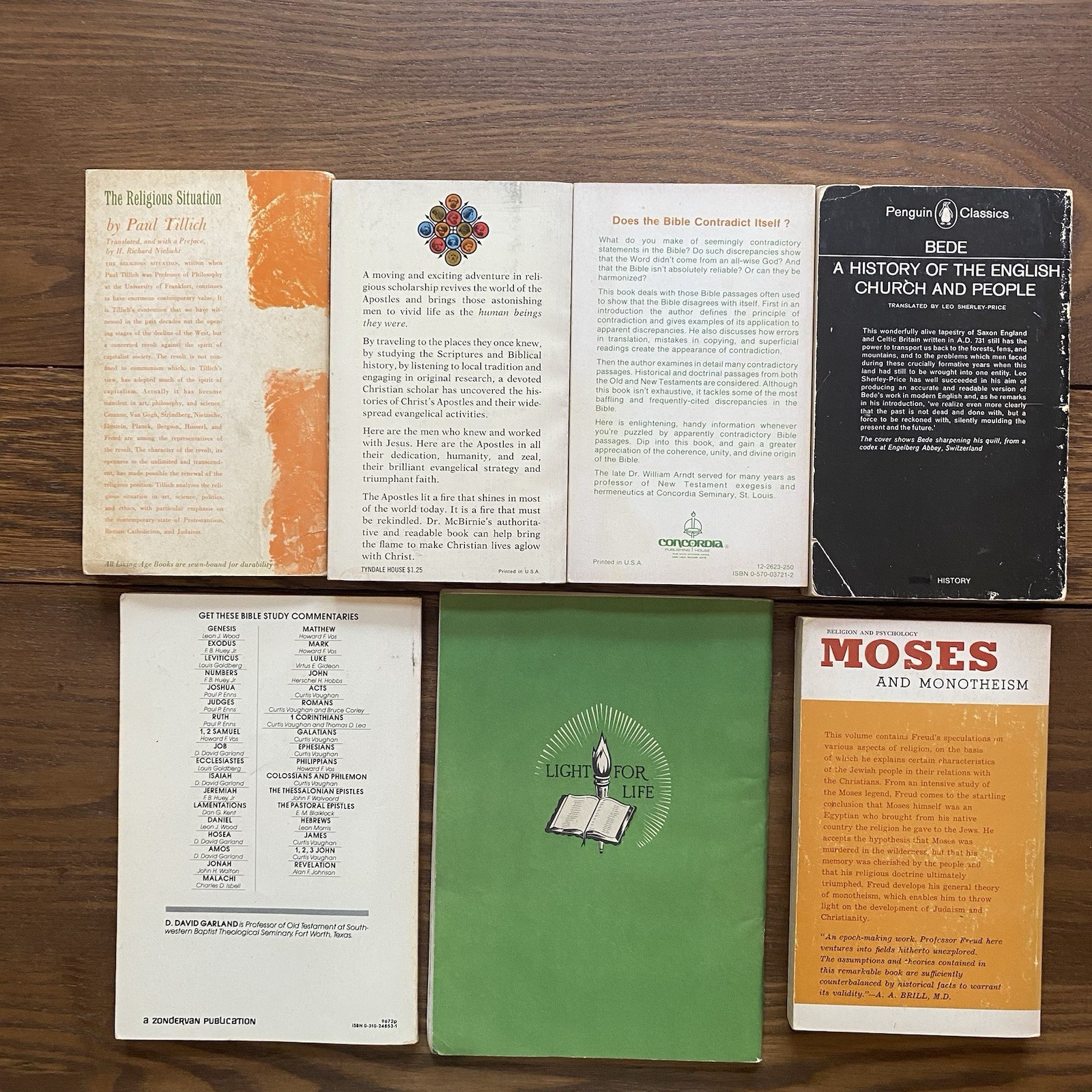 VTG Religious Lot 7 Christian Theology Church History Bible Study Freud