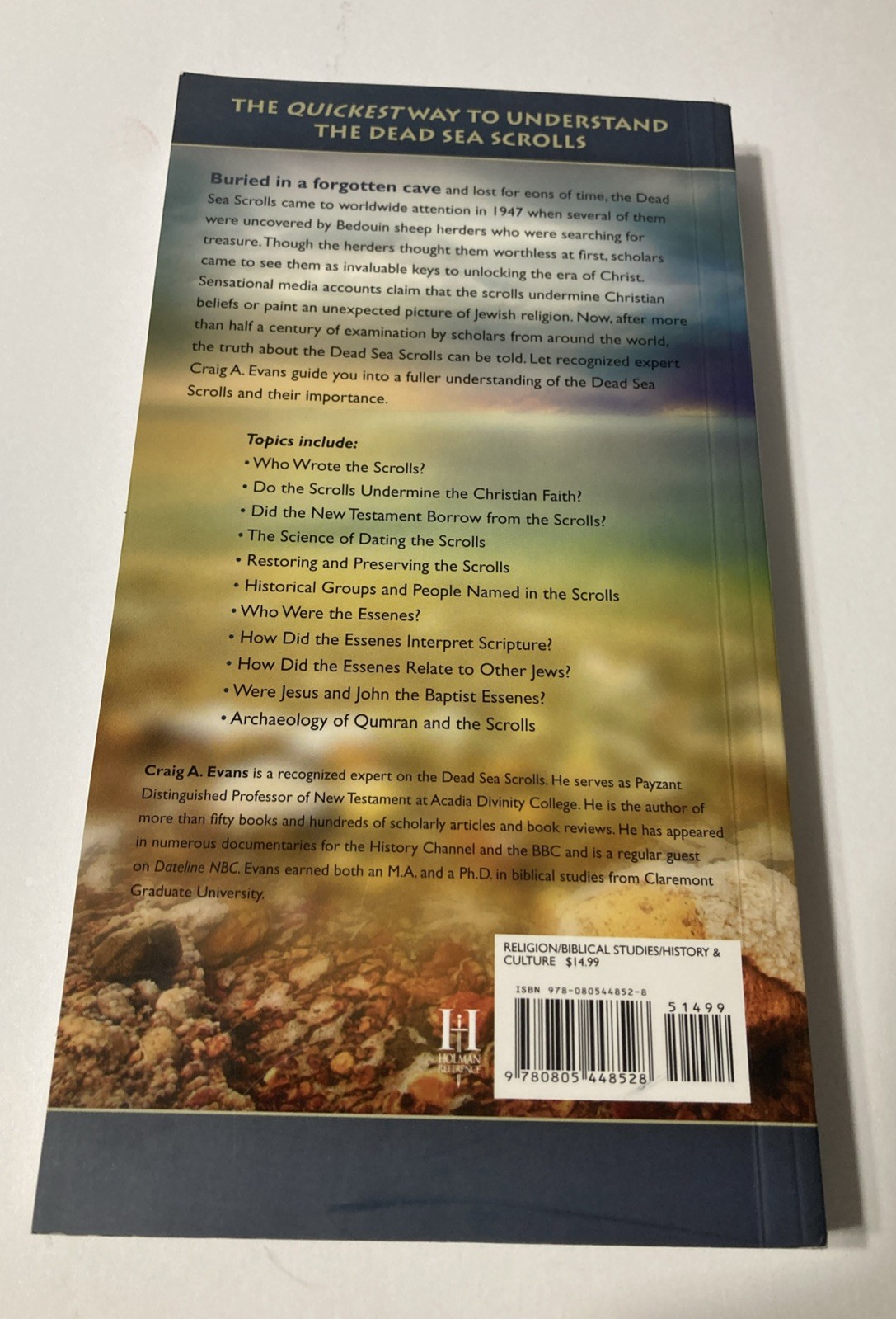 Holman QuickSource Guide to the Dead Sea Scrolls by Craig A, Evans