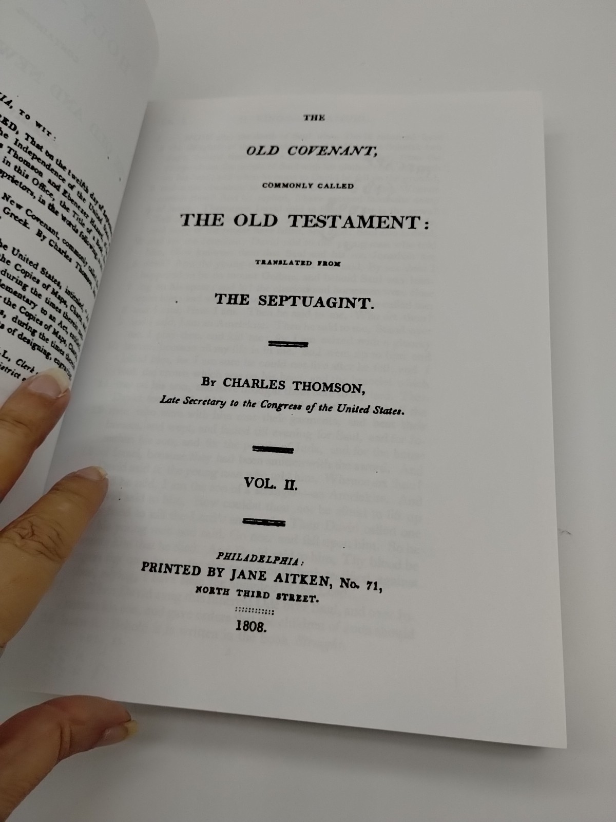 The Holy Bible: Containing The Old And New Covenant Vol 2; 2 Kings – Psalms