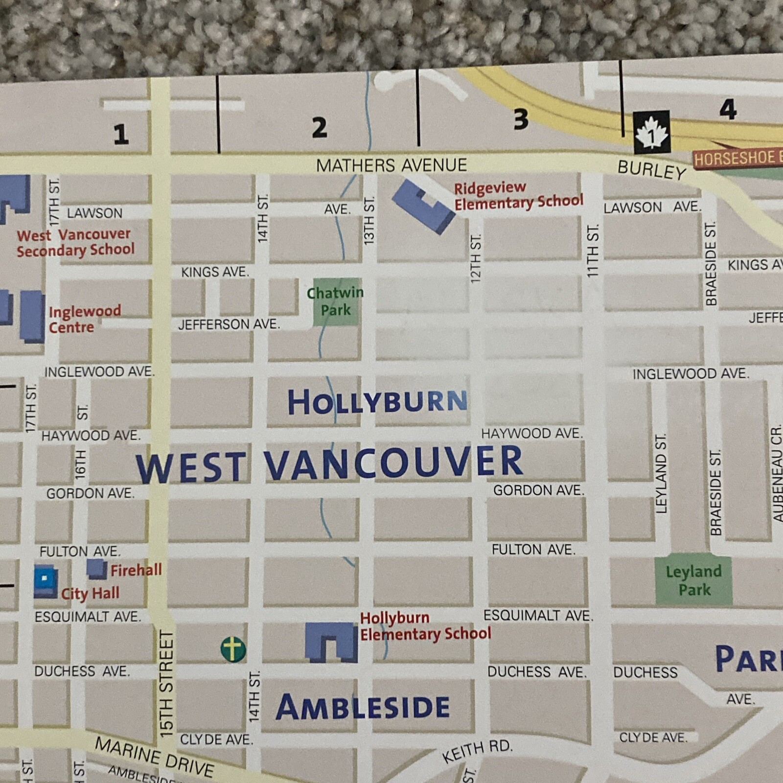 Vancouver by National Geographic Maps Staff (2018, Sheet Map, Folded)