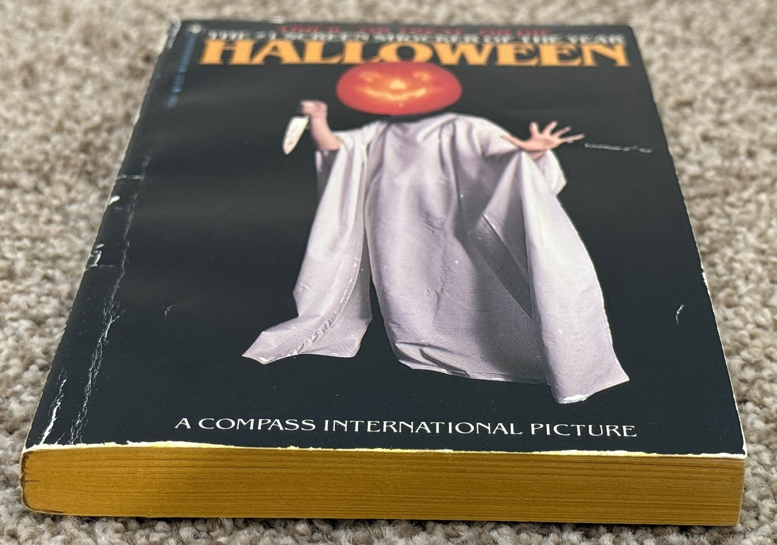 Halloween Paperback Book First Edition Bantam Curtis Richards Myers Carpenter