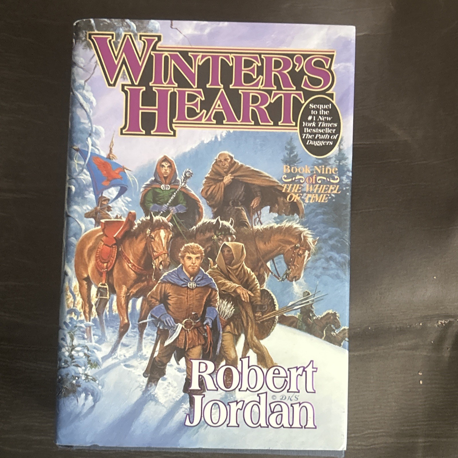 Lot Of 3 Wheel Of Time 1st Ed HC 9 “Winter’s Heart” & Book 10 Plus Book 1 Anniv