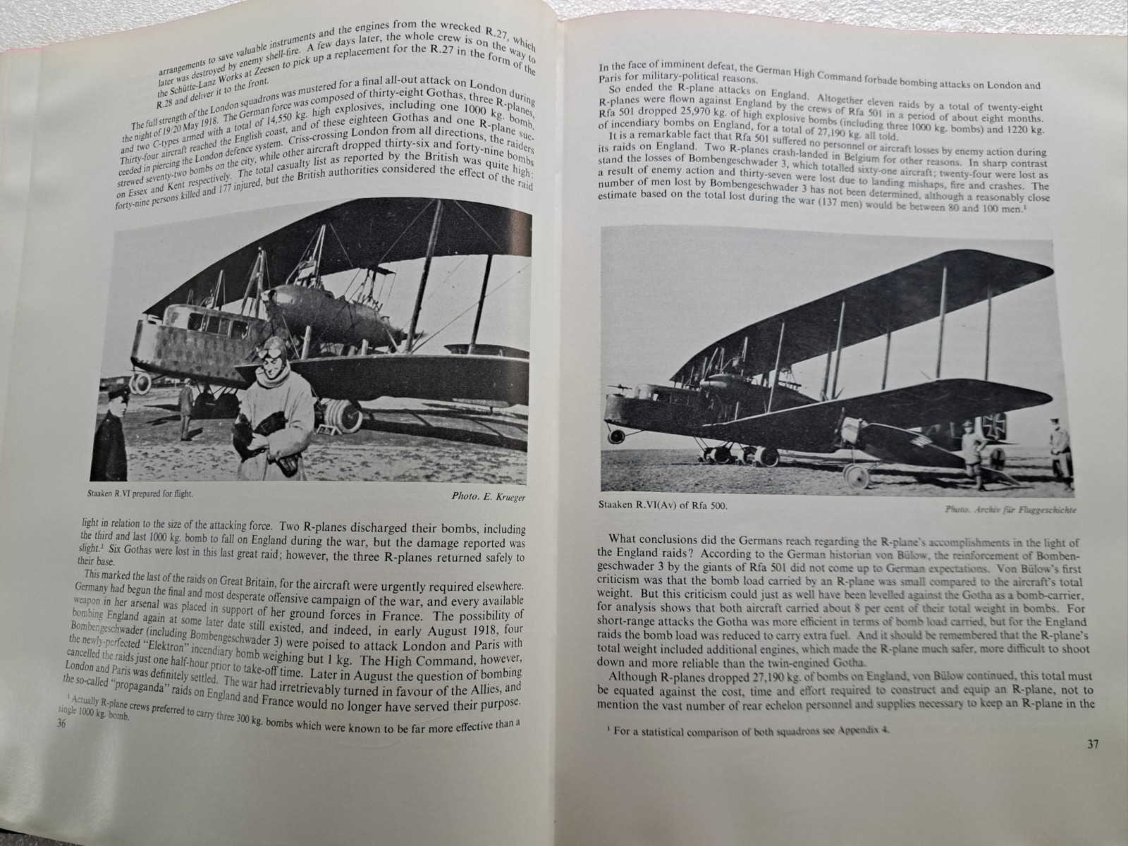 THE GERMAN GIANTS WW1 – Bomber Aircraft History R-Planes First World War HC DJ