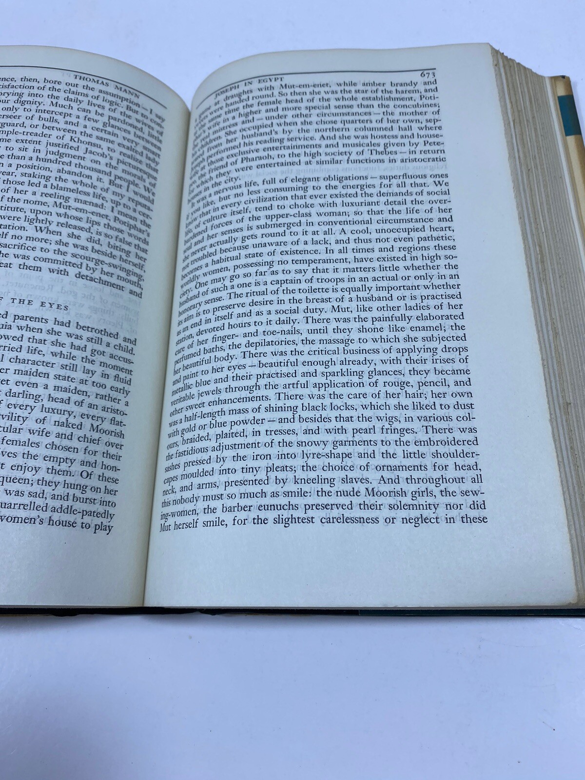 Joseph and His Brothers by Thomas Mann Vintage Hardcover Alfred A. Knopf