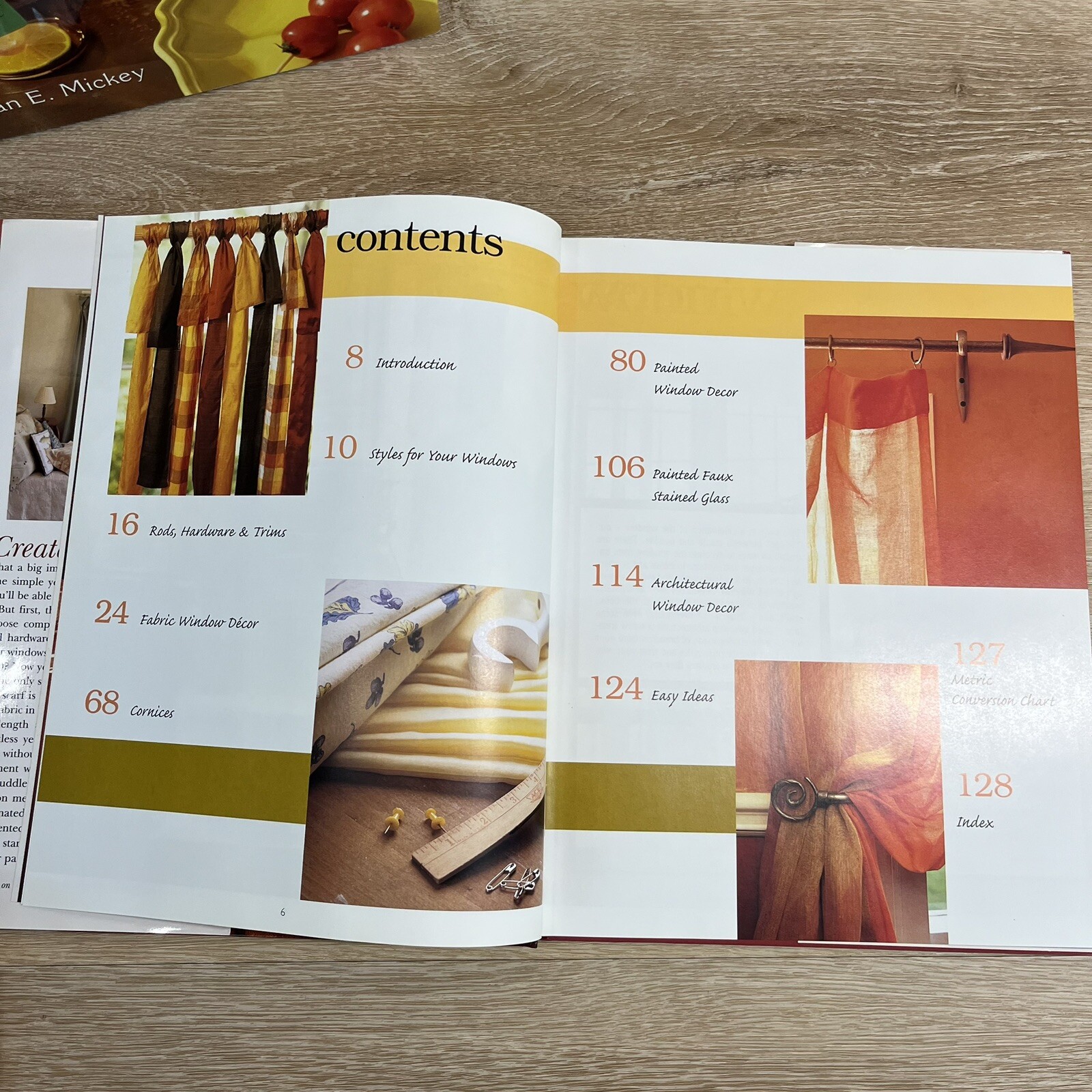 Window Decor Ideas & Country Chic Susan Mickey Hardback Picture How To Book SET