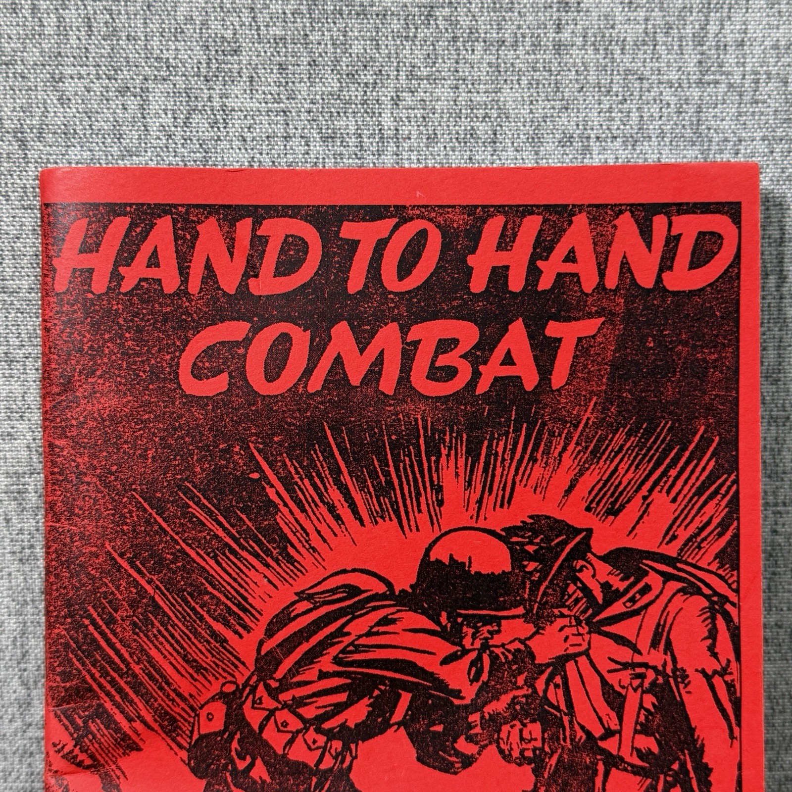 Original Hand to Hand Combat by Francois D’Eliscu Last Word Press Pamphlet Book