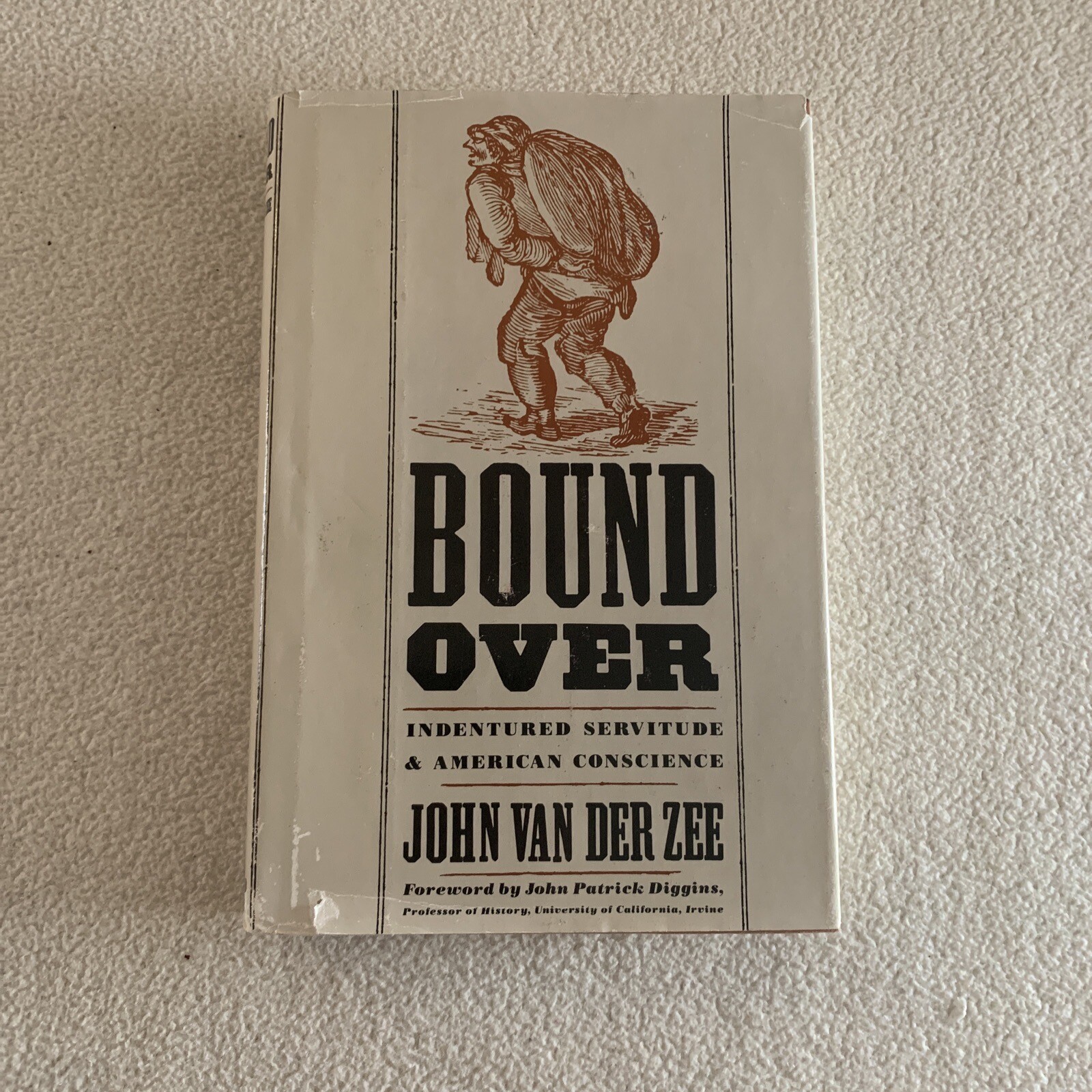 1st/1st! Bound Over by John Van Der Zee 1985 HCDJ Very good