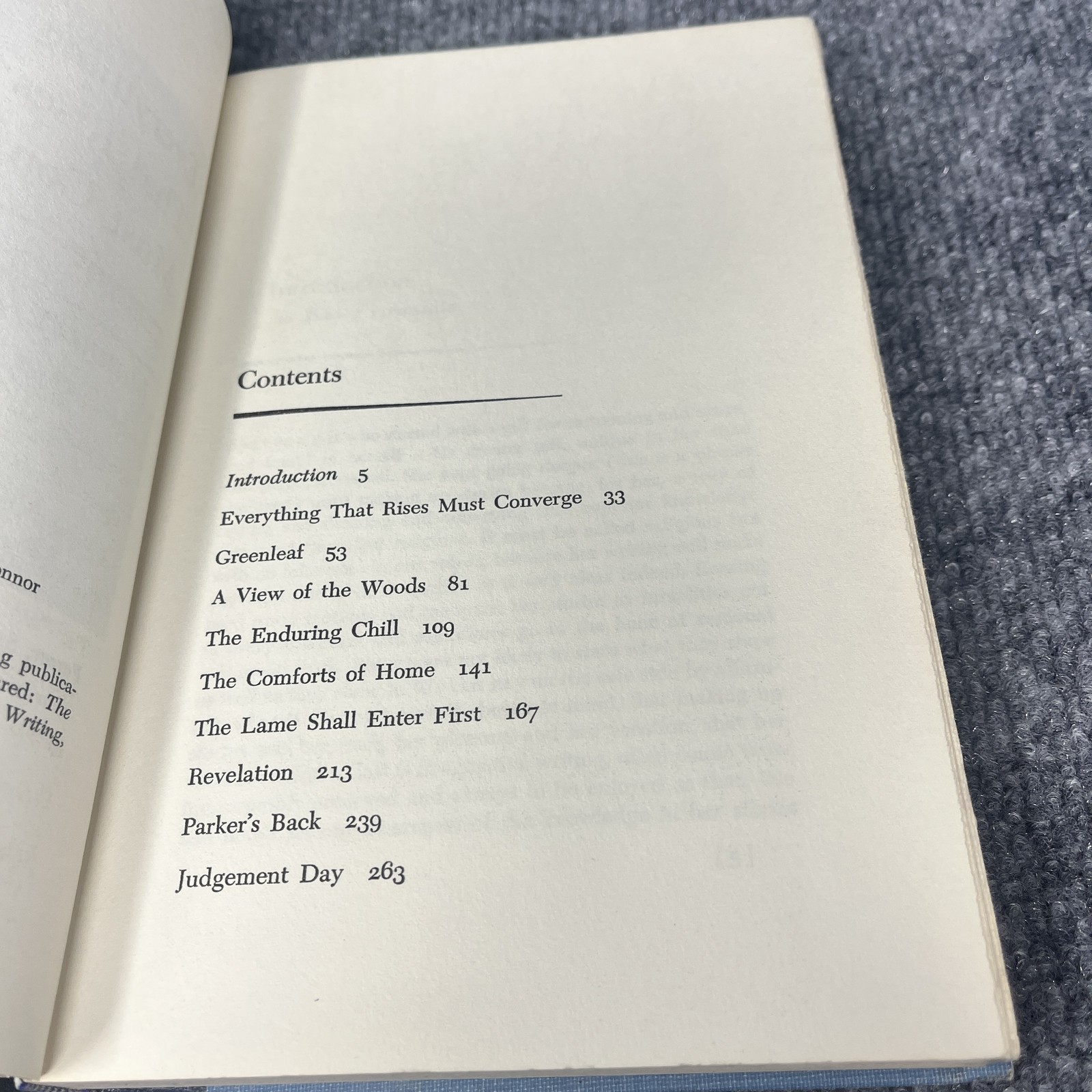 Everything That Rises Must Converge Flannery O’Connor 1965 Hardcover Short
