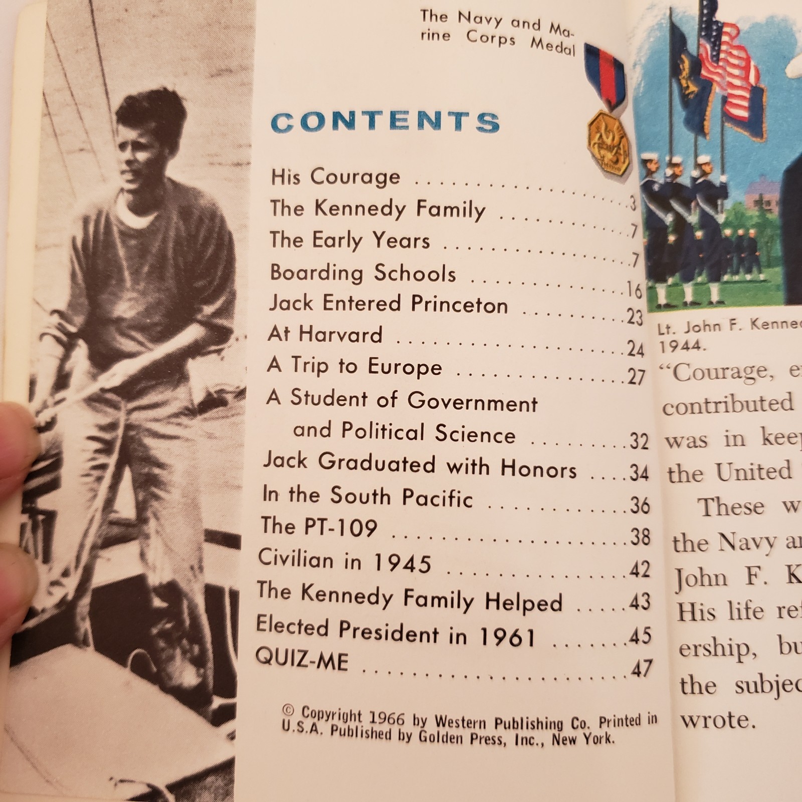 John F Kennedy Book Lot of 3 + Postcard JFK Library + Photo from Phila Inquirer