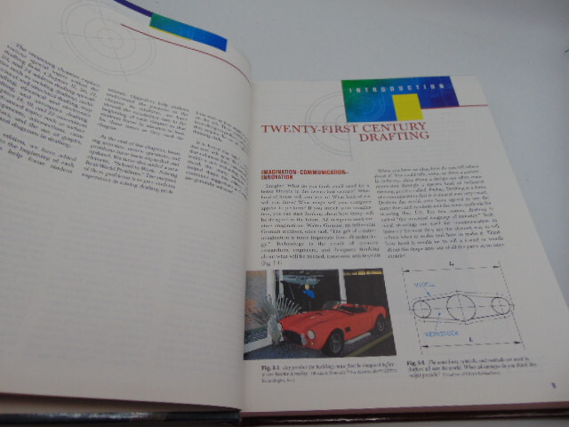 Mechanical Drawing Cad-Communications 12th Edition Text Book McGraw-Hill 1997
