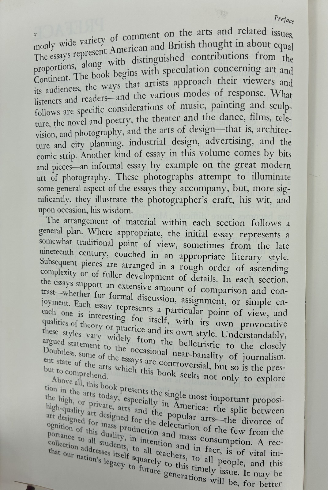 Modern Culture and the Arts James B. Hall Barry Ulanov 1967 McGraw-Hill Vintage