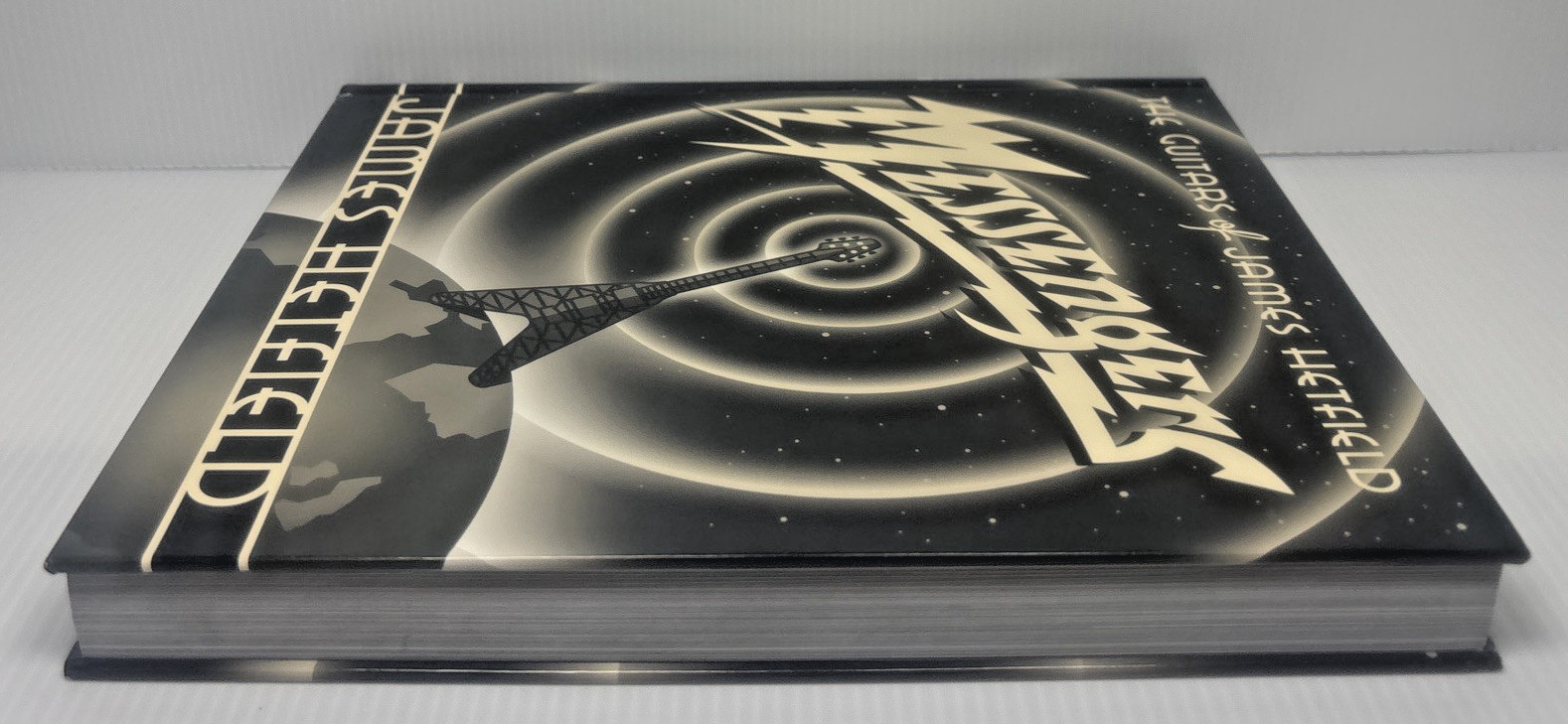 Messengers The Guitars of James Hetfield, Hardcover Metallica Missing Dustpage