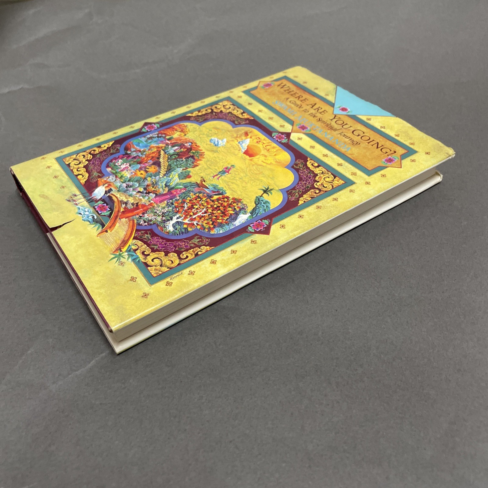 Where Are You Going A Guide to the Spiritual Journey Swami Muktananda HC 1991 DJ